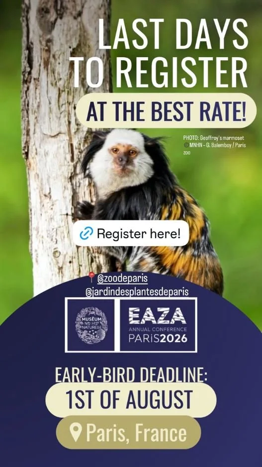 2026 Instagram story for EAZA