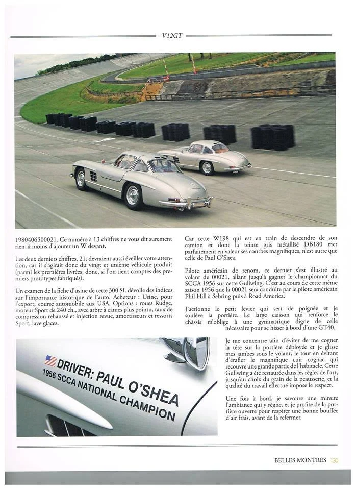 Mercedes-Benz 300 SL - Belles Montres - October 2013