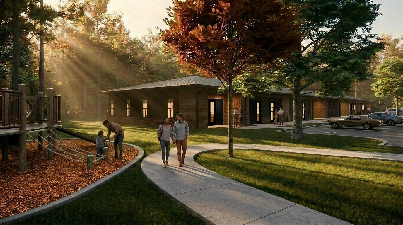 Choctaw Nation Talihina Staff Quarters