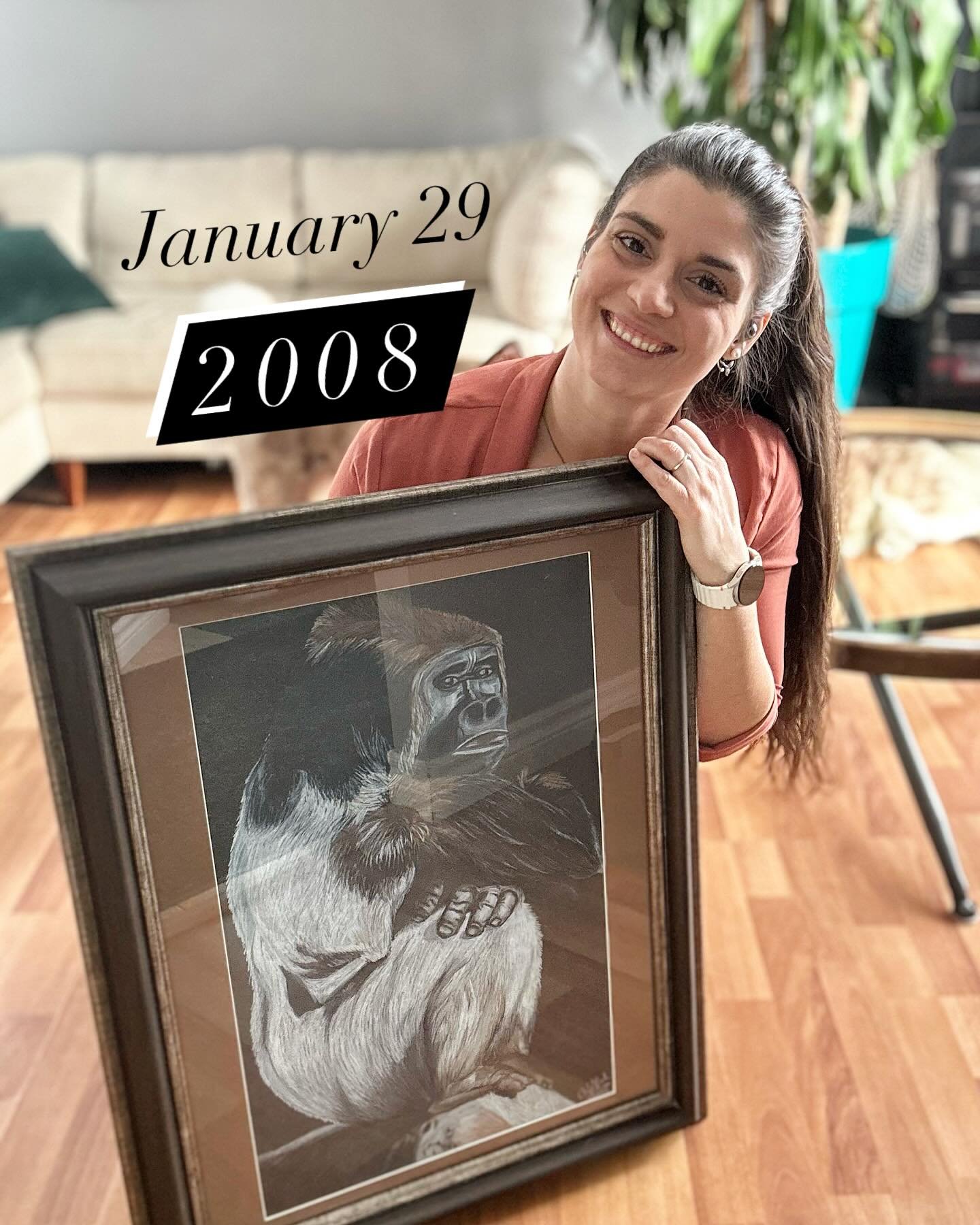 Rewind to 17 years ago! 🕰️&nbsp;I remember this night like it was yesterday. Sitting at my desk, with only a small lamp lighting up the darkness, I was fully immersed in drawing this gorilla. An art homework due the next day 🦍

That night, I discov