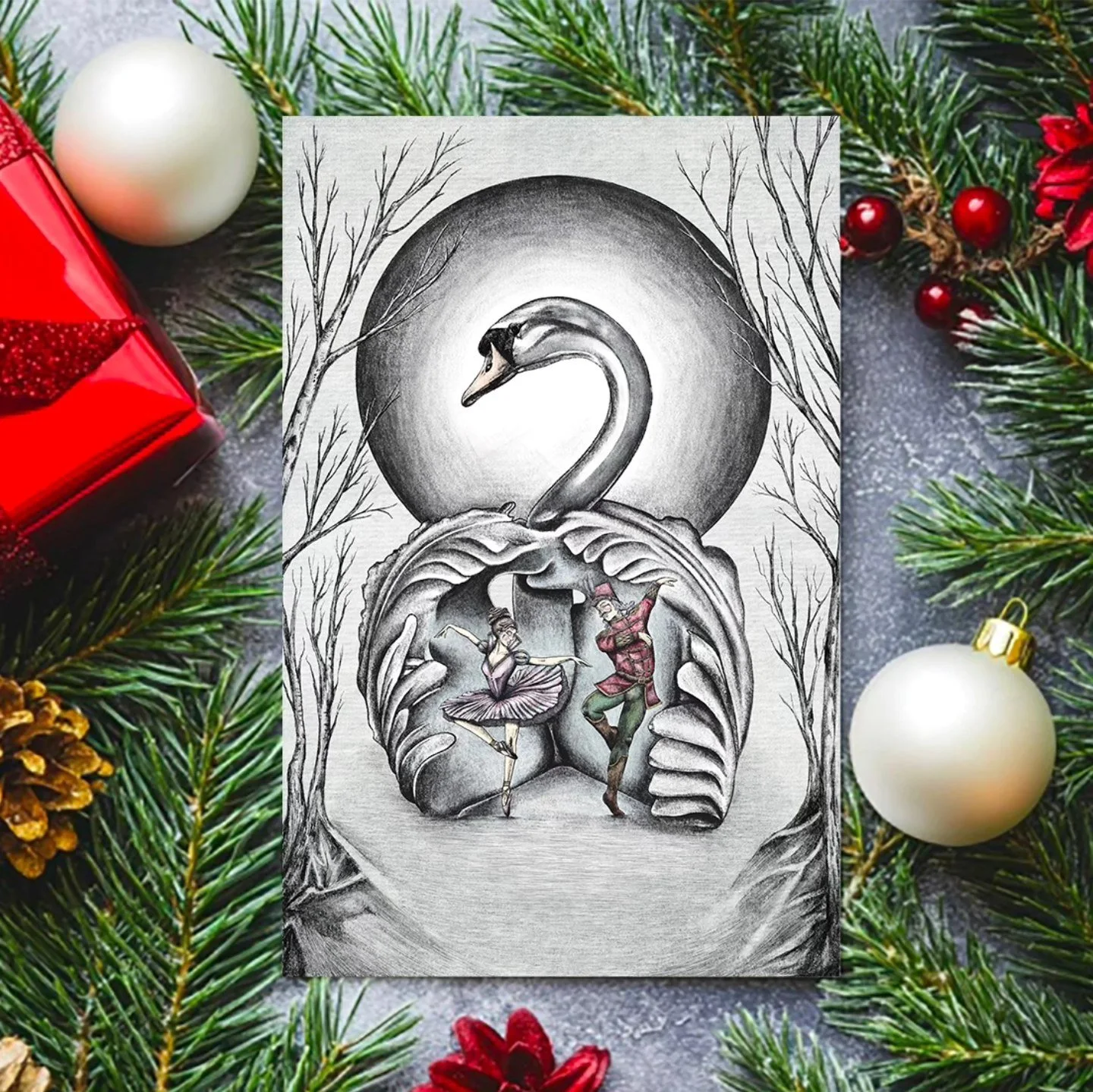 Happy New Year 2025! 🥳&nbsp;Wishing you a year full of magical and unforgettable moments 🦢 May your dreams come true 🌙
.
#BalletArt #BalletIllustration #BalletLovers #DanceIllustration #FairyTaleArt #CreativeIllustration #SwanArt #NutcrackerArt #W