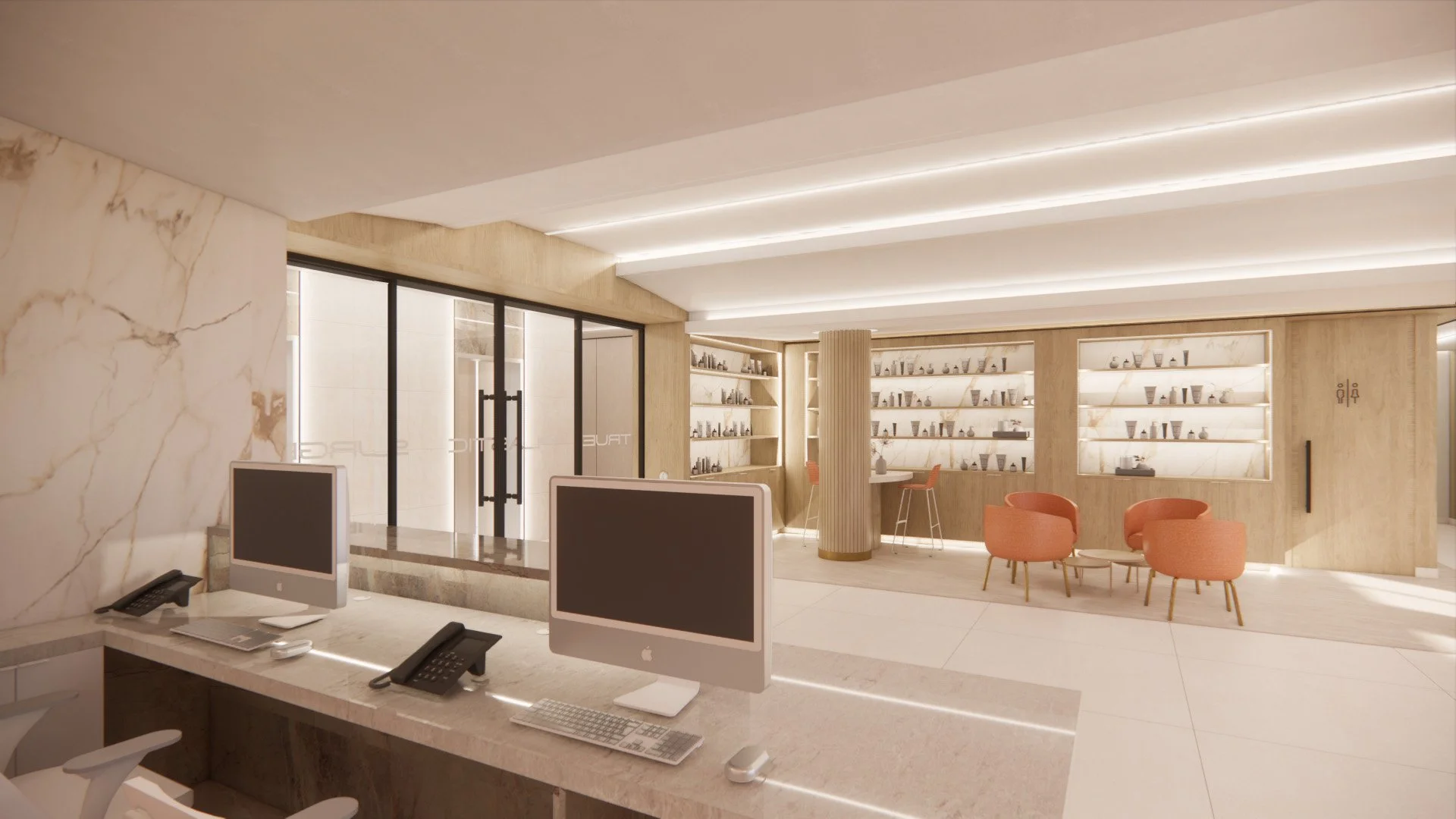 2424_True Plastic Surgery_Rendering_Reception Desk BTS view.jpg