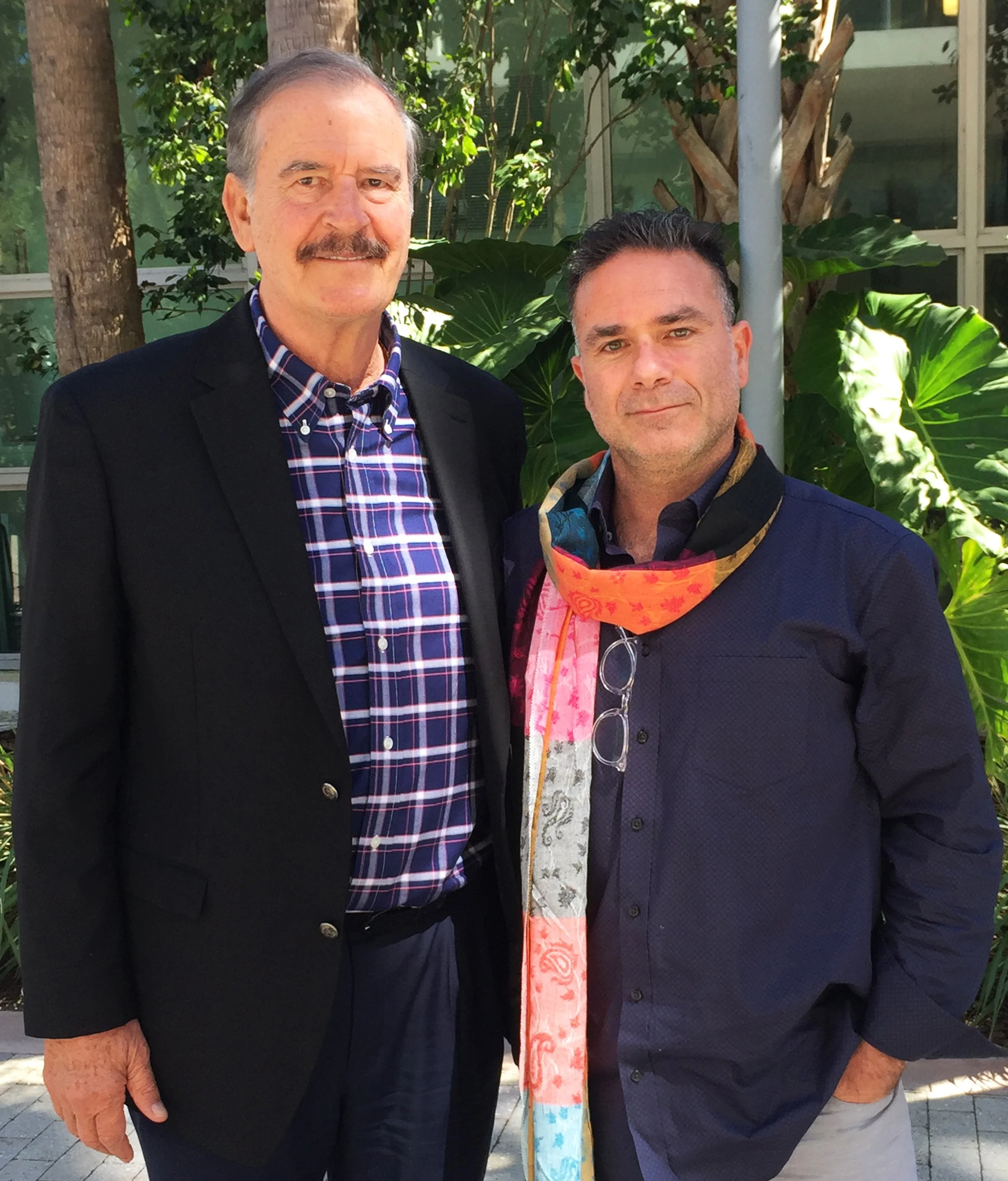 VICENTE FOX, former president of Mexico, directed by Bukin.