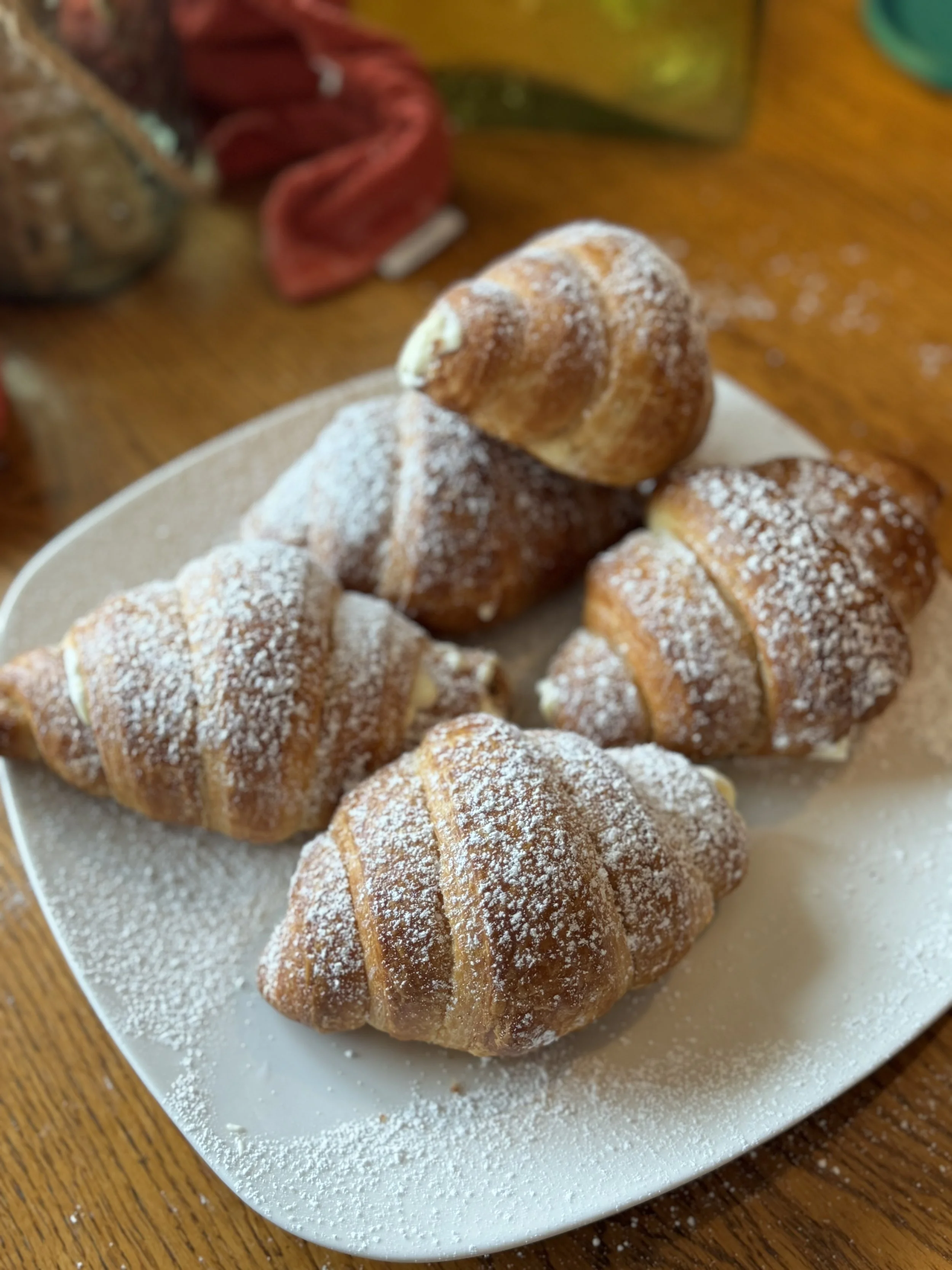 Lemon Marshmallow Croissants