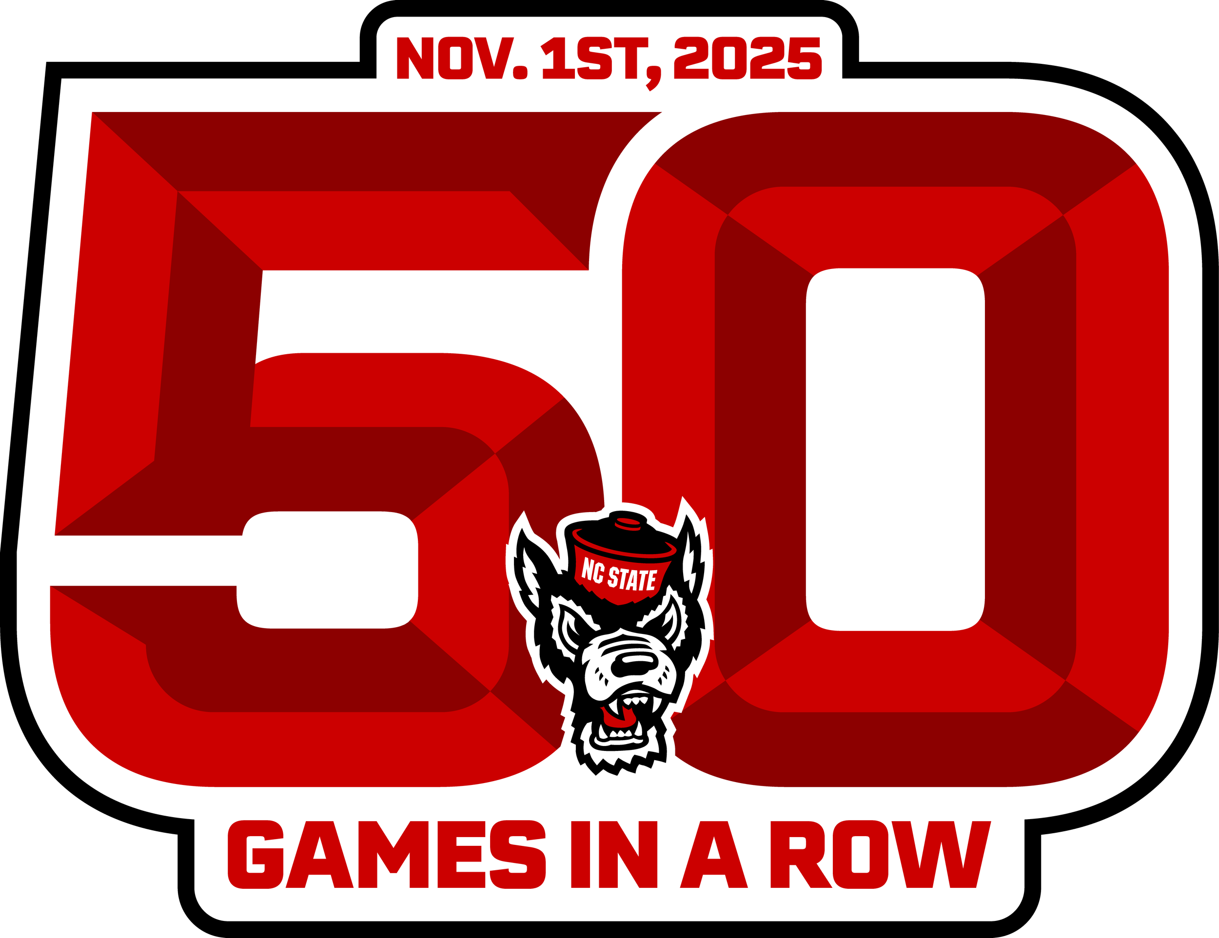 Special 50 Games in a Row Badge