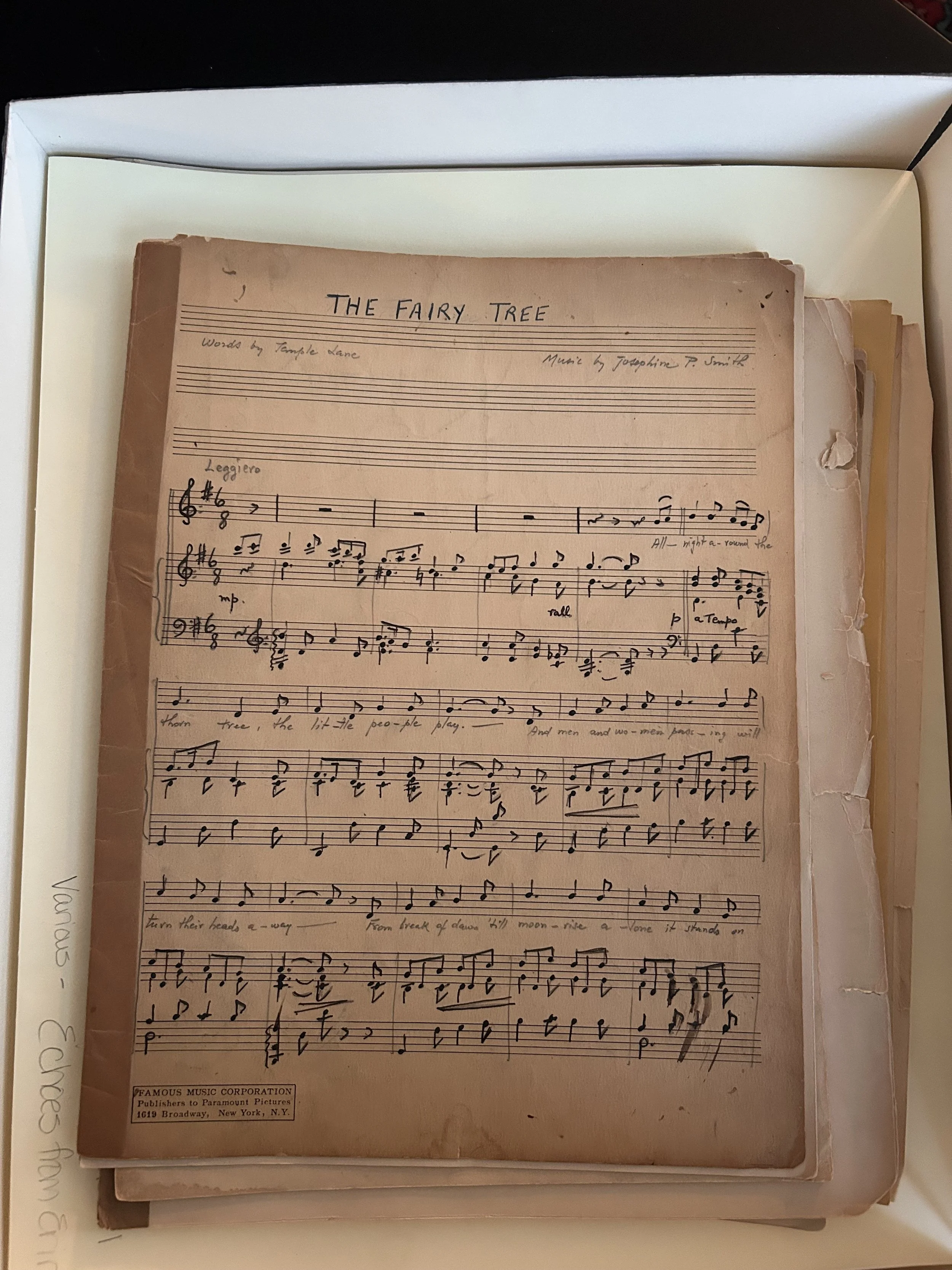  AIHS Copy of “The Fairy Tree” 