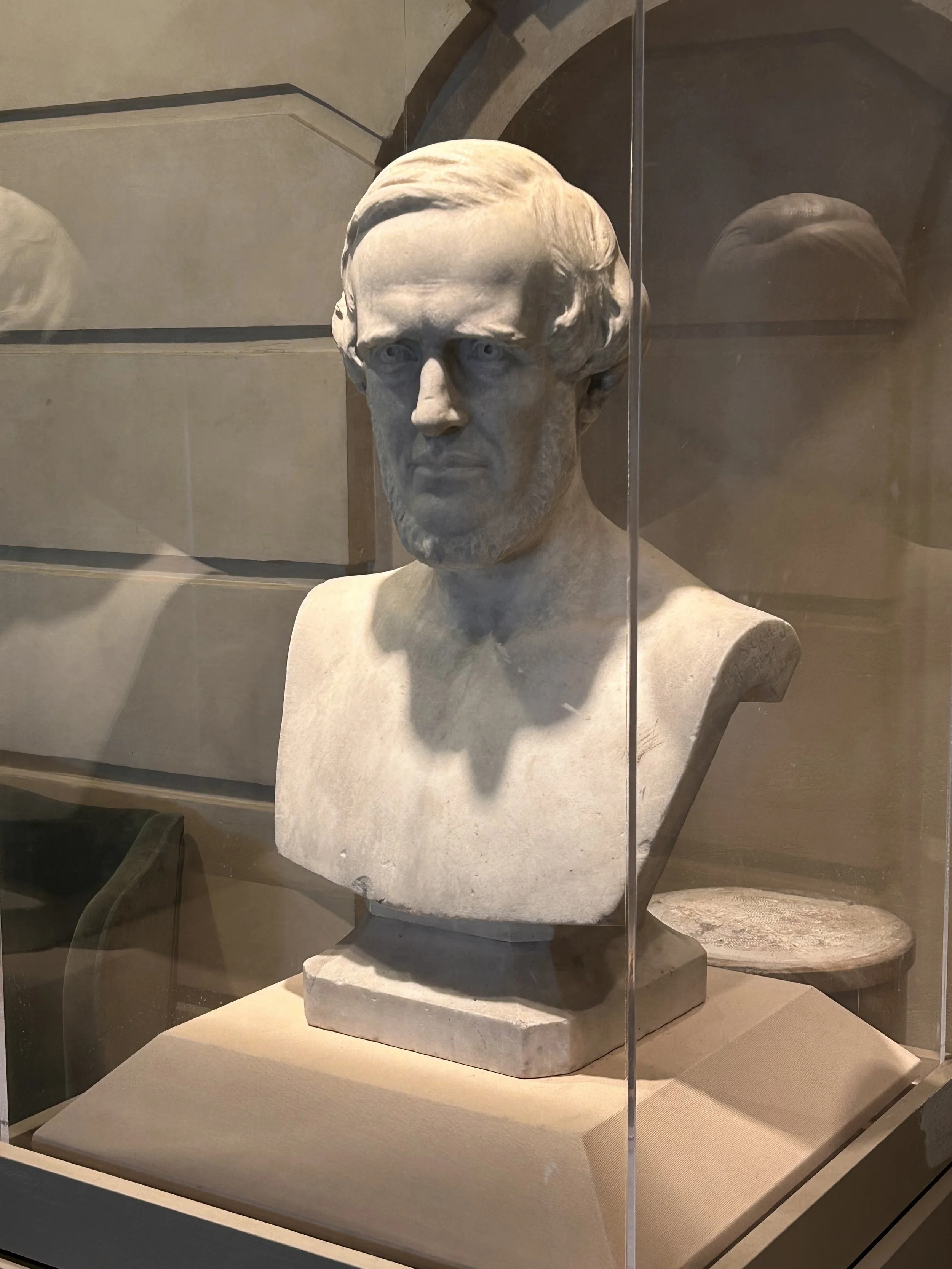   Portrait Bust of Charles O’Conor ( 1874) by  Augustus Saint-Gaudens  (Irish, 1848-1907) Marble, 27in. SC 2001.03 