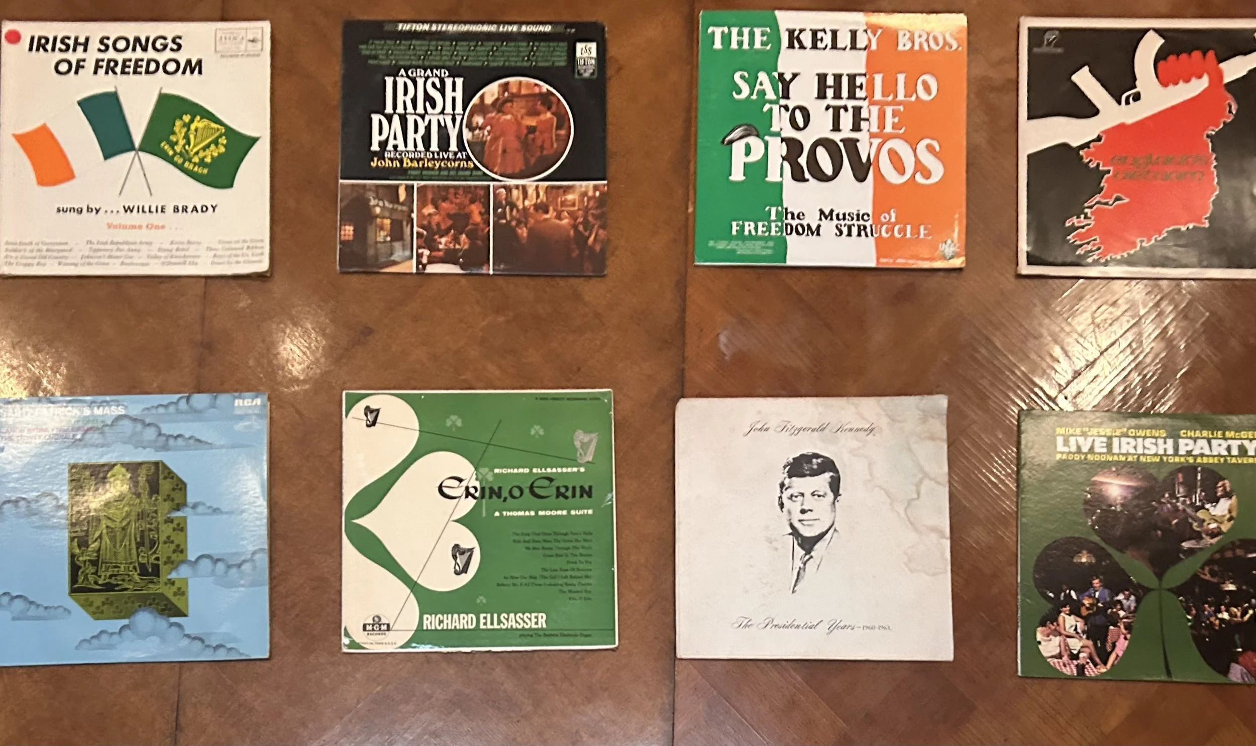  Various vinyl records, AIHS archives 