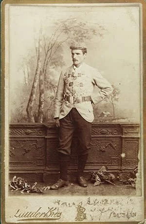  Tom Kiely (1869-1951), a famed Irish Olympian. Photo from the Tipperary County Museum. 