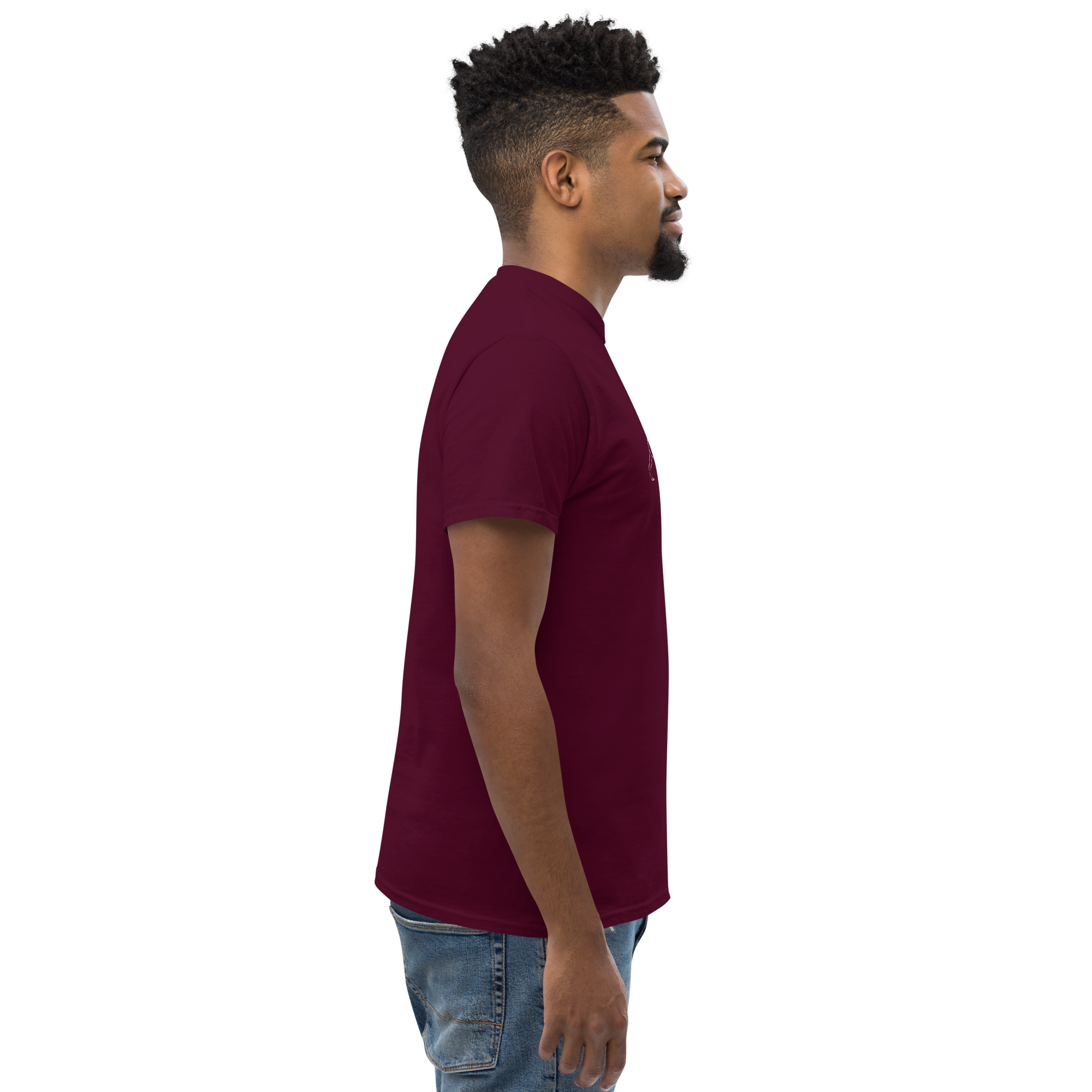 unisex-classic-tee-maroon-right-685c58c8e4c62.png