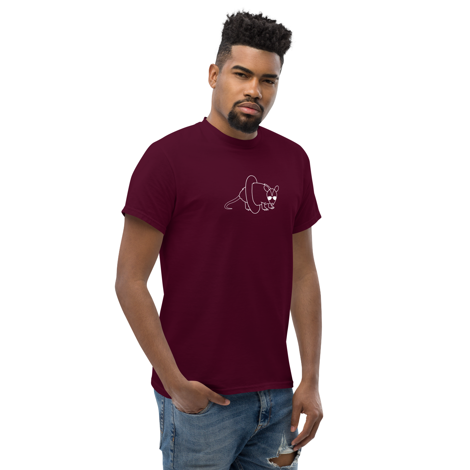 unisex-classic-tee-maroon-right-front-685c58c8e57a1.png