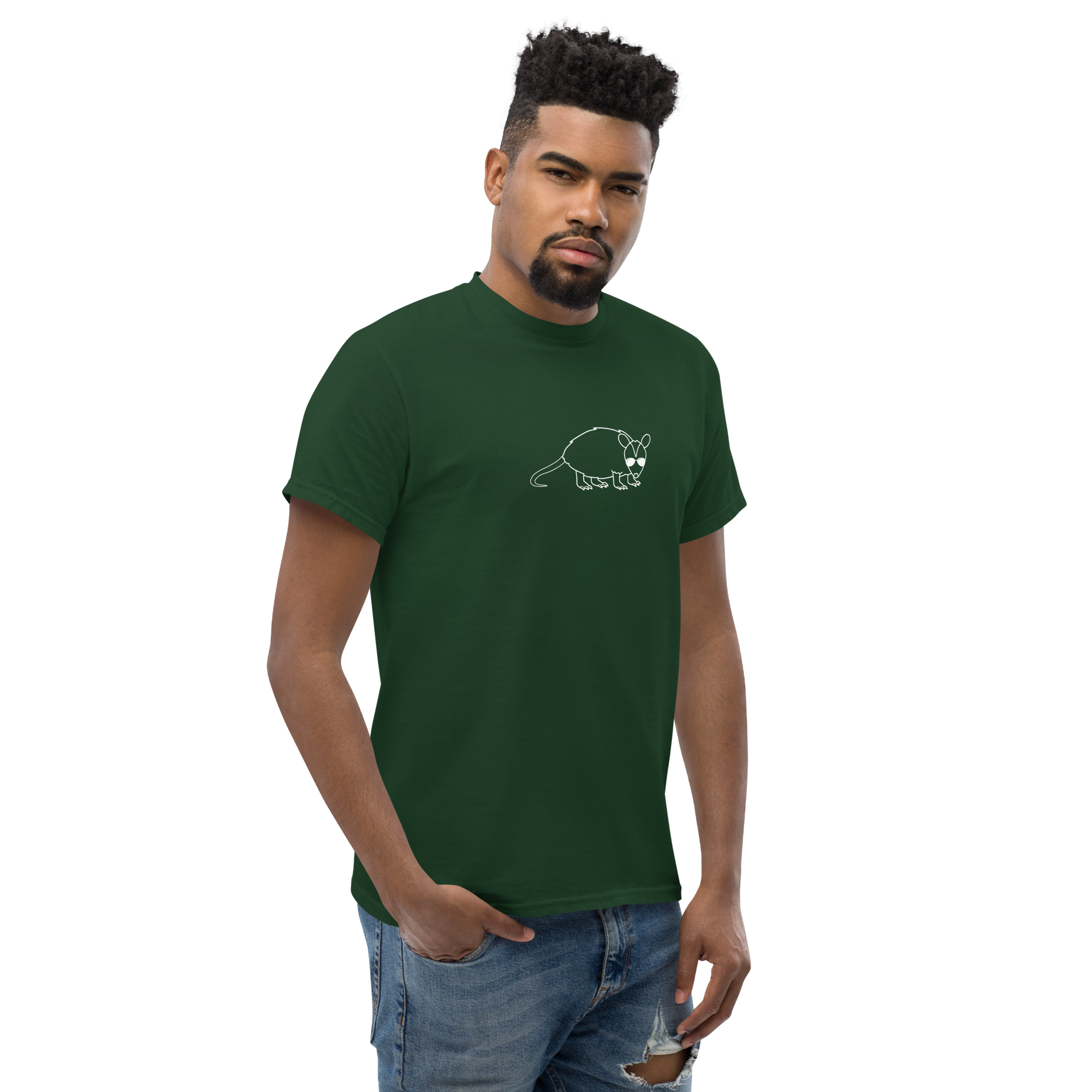 unisex-classic-tee-forest-green-right-front-685c5923a7b03.png