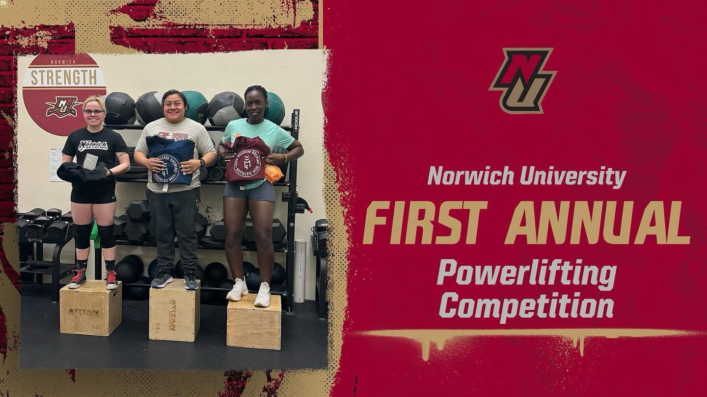 Team Spotlight‼️

Norwich Hosted its first annual powerlifting meet 2 weeks ago and the top 3 females were all Women&rsquo;s Rugby!!

Jeni, Anna, and Assumpta all competed in Squat, Deadlift, Bench Press and came out of the top three!! Let&rsquo;s gi