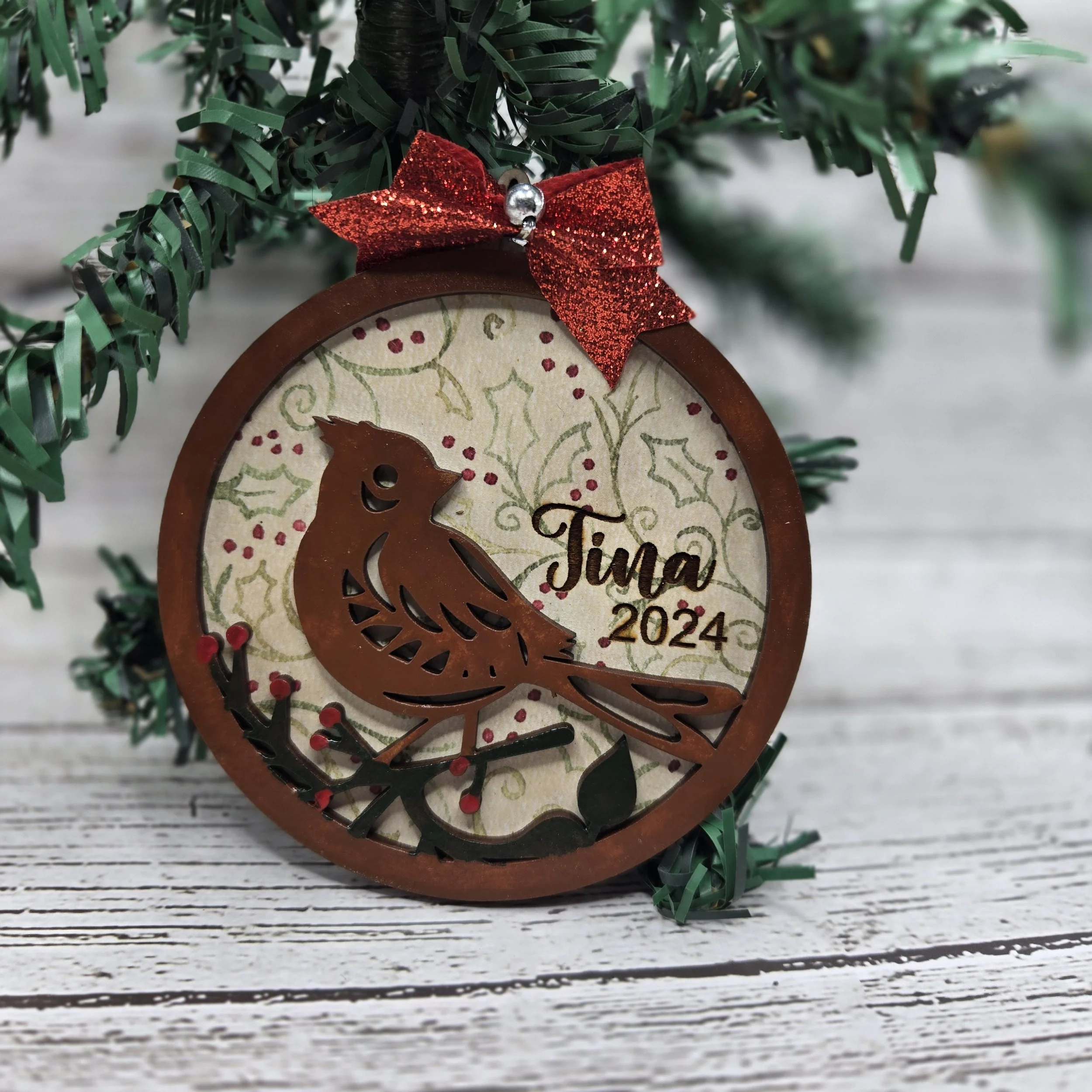 Song bird ornament