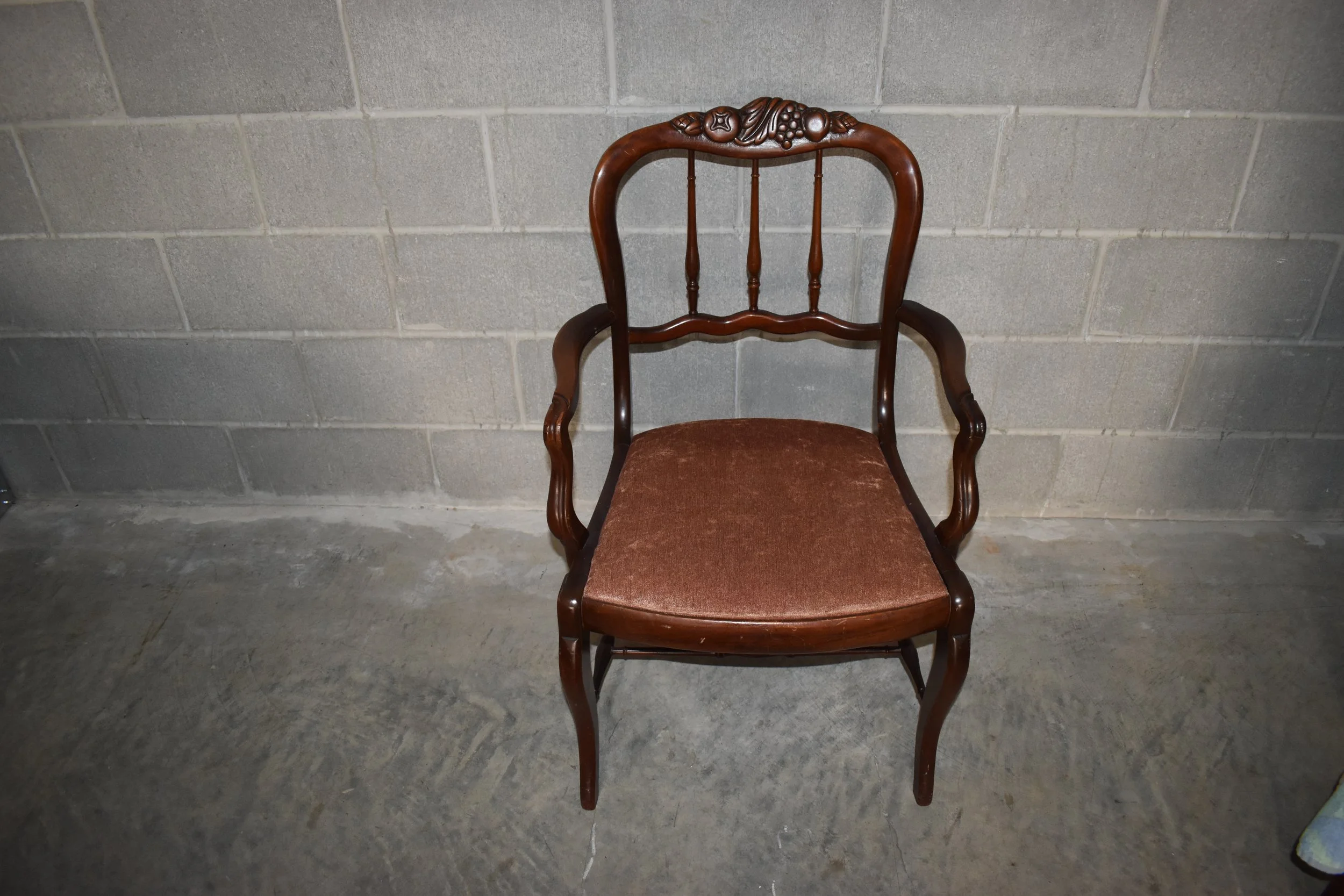 Vintage Decorative Wooden Chair, wood, decor, vtg, vintage, classic