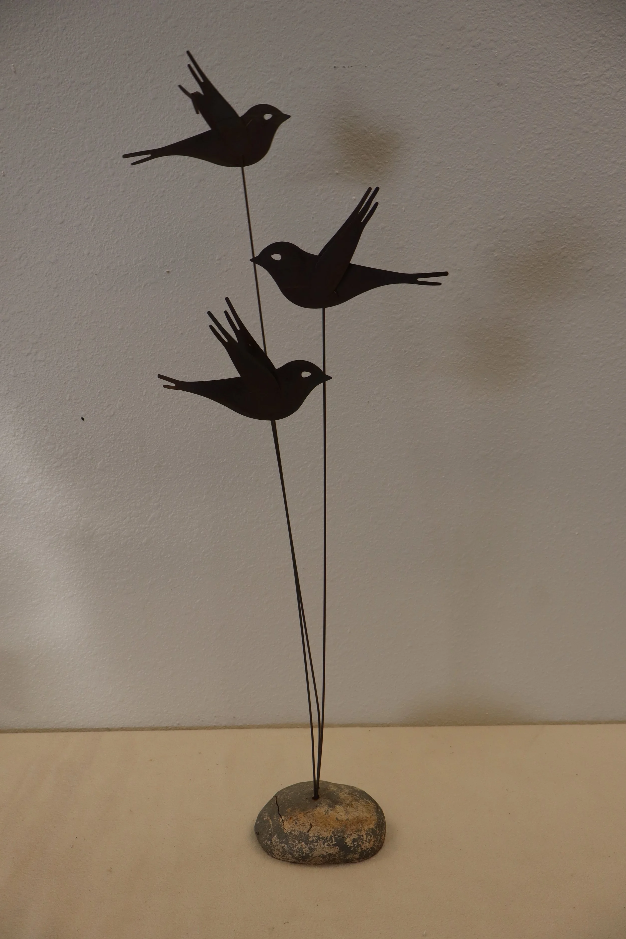 Whimsical Flock of Birds Yard Decoration, decor, outdoors, birds, avian, lawn, yard, outside, decor, whimsy, whimsical, kitschy, shabby chic