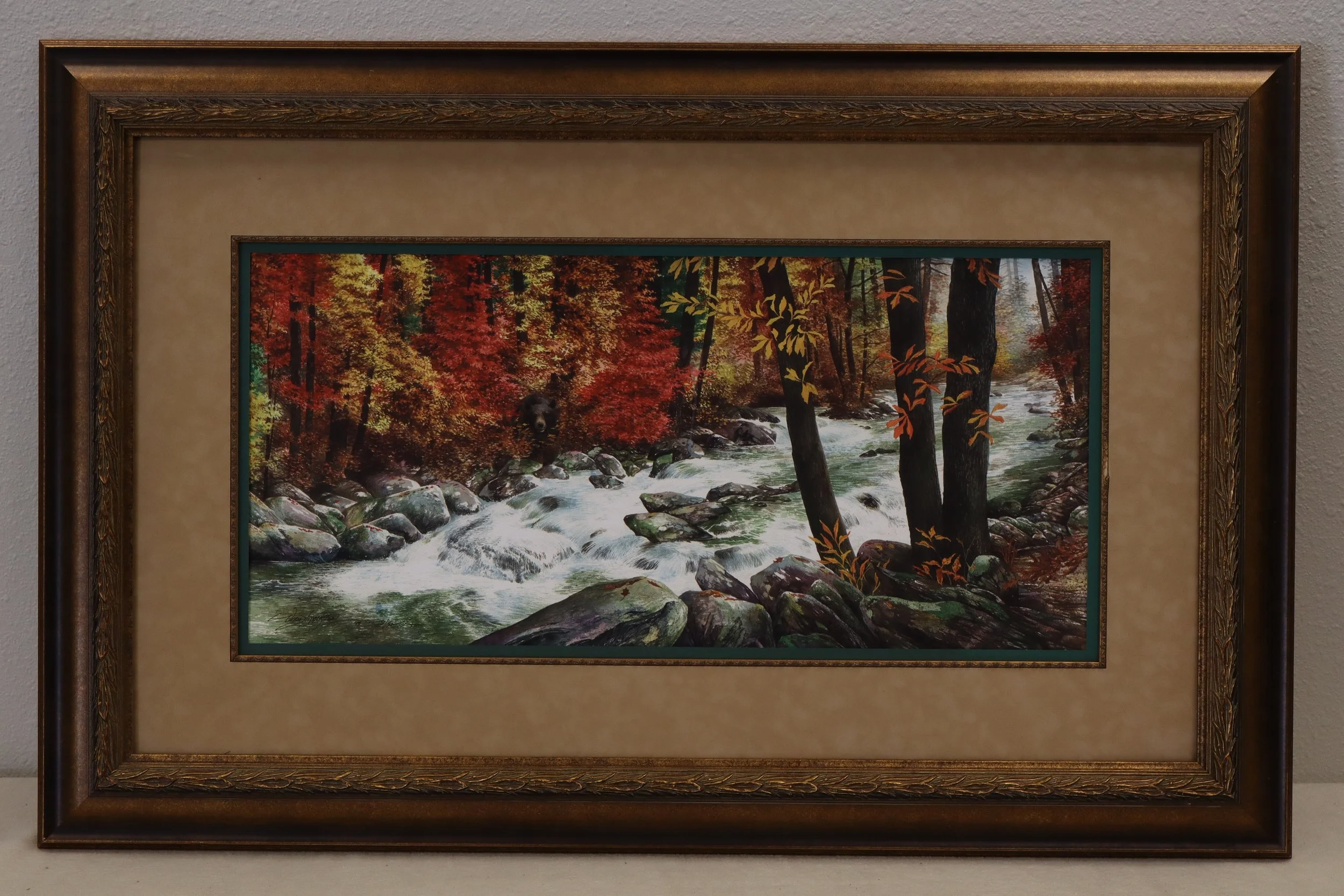 Vern Hippensteal's 'Autumn Song' Watercolor Painting, art, painting, vern hippensteal, decor