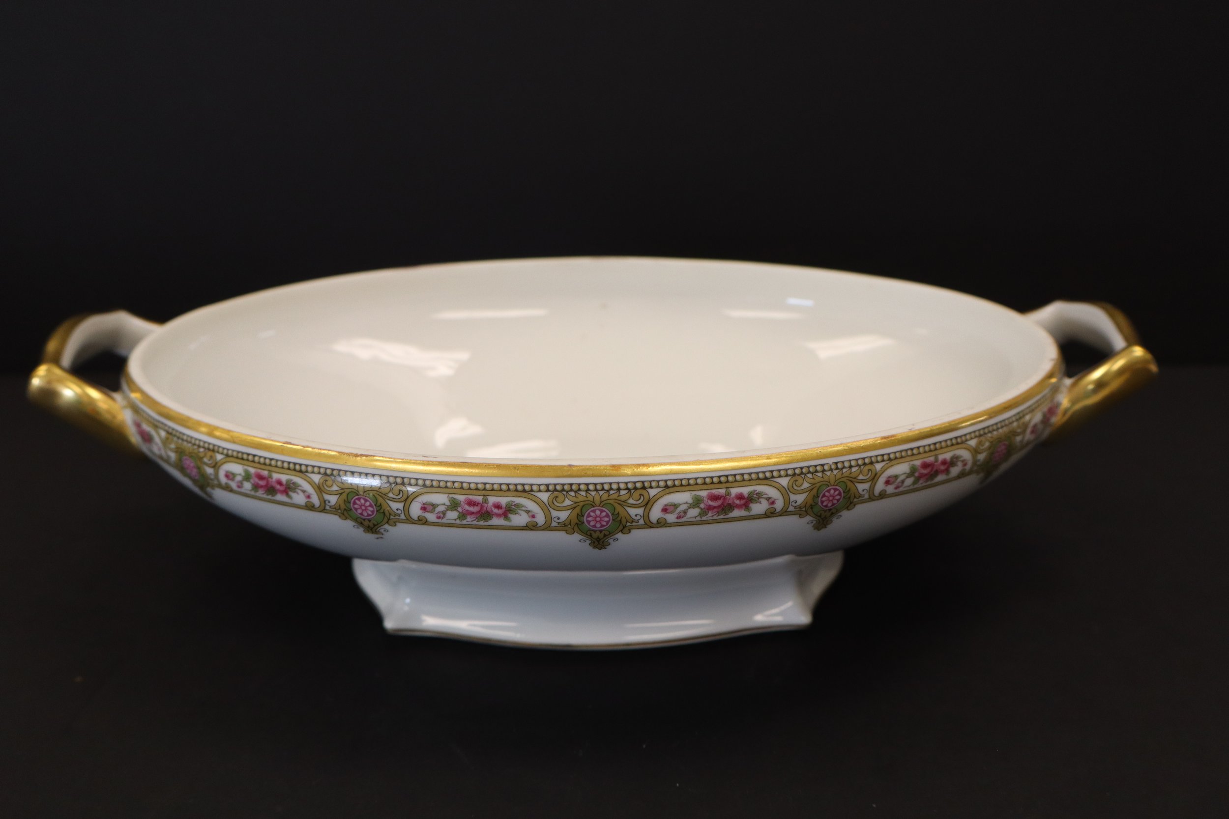 John Maddock And Son Limoges Royal Vitreous Serving Dish, vtg, vintage, rare, collectible, classic, fancy