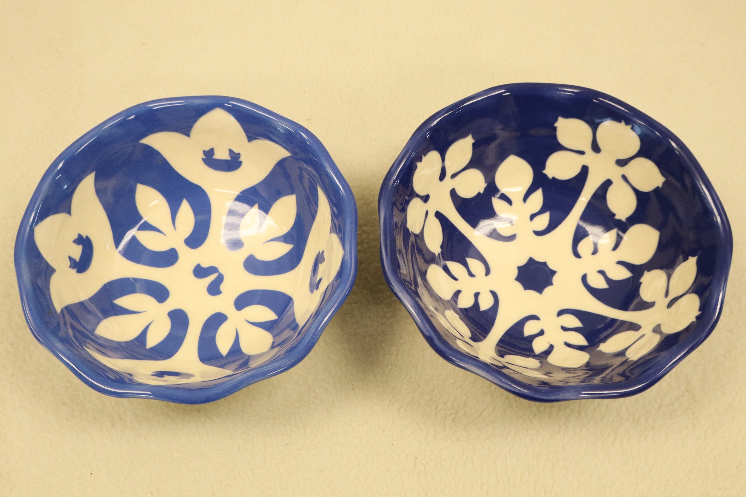 Hawaiian mini bowls, kitchen, decor, hawaii, collectible, tropic, tropical, silverware, plating, bowls, bowl