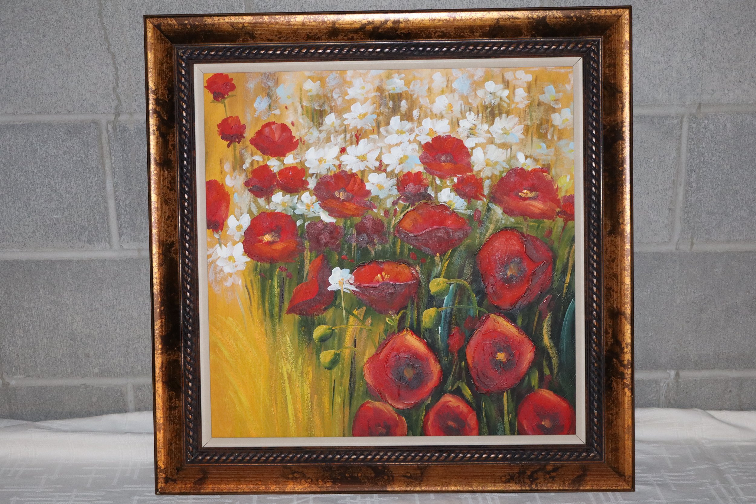 Vivid Red Poppies Wall Art