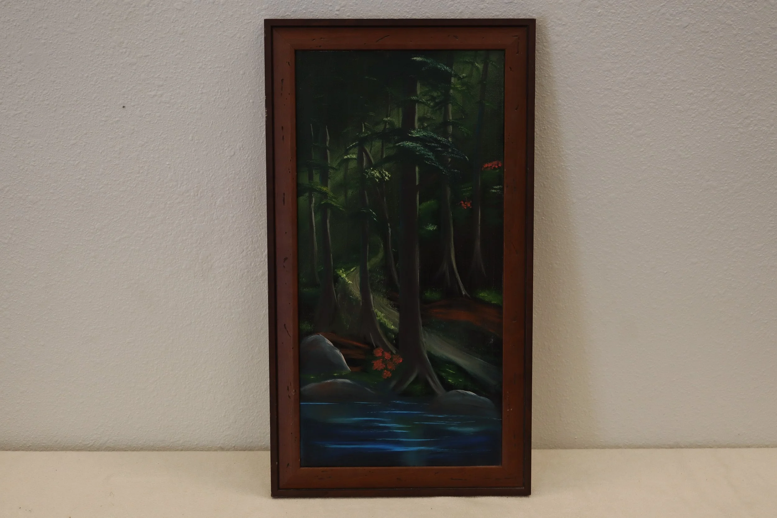 Local Unnamed Pacific Northwest Artist Nature Painting, art, painting, artistry, nature, decor