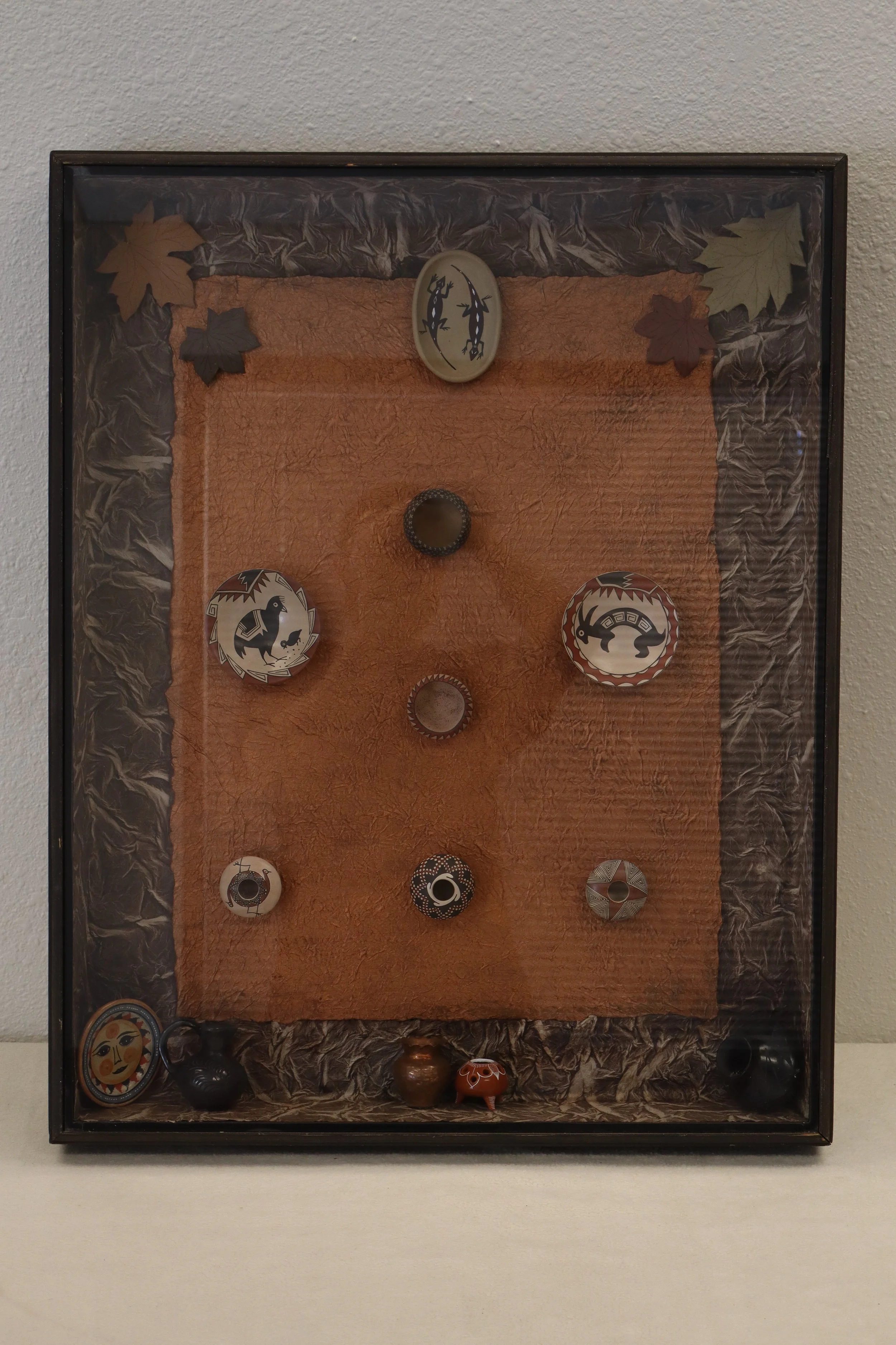 Native American Shadow Box Art, native american, native, artistry, art, painting, shadow box, collectible, first nations, folk art, folksy
