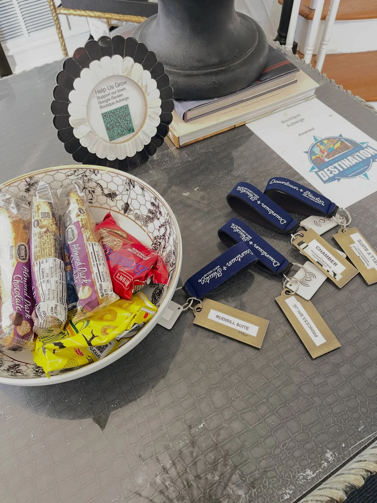 Ours gets the Chain Perks at @boutique_auberge in @cityofnewton