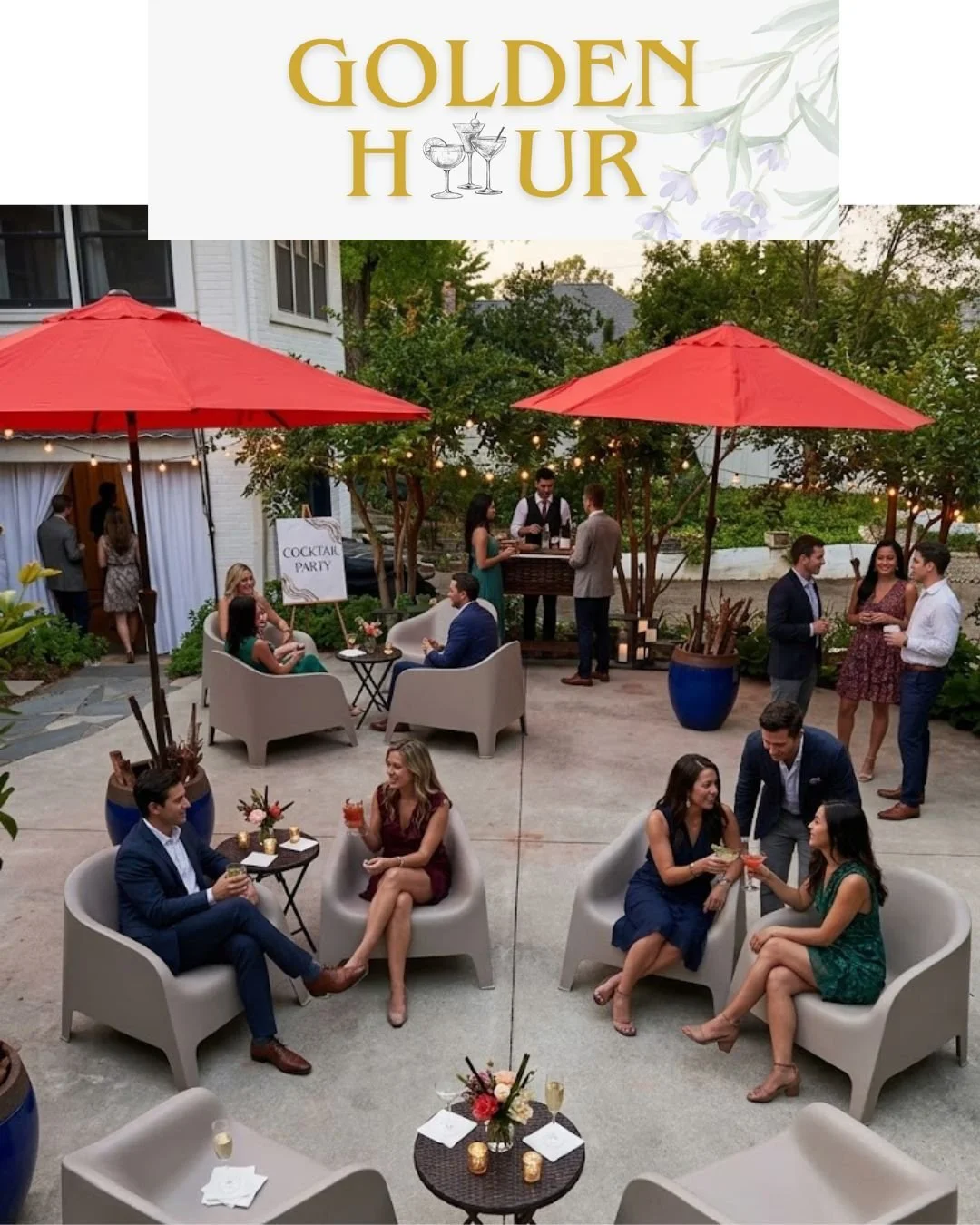 Summer nights are meant for gatherings at the Circle at Boutique Auberge. 

book your next private event at www.boutiqueauberge.com