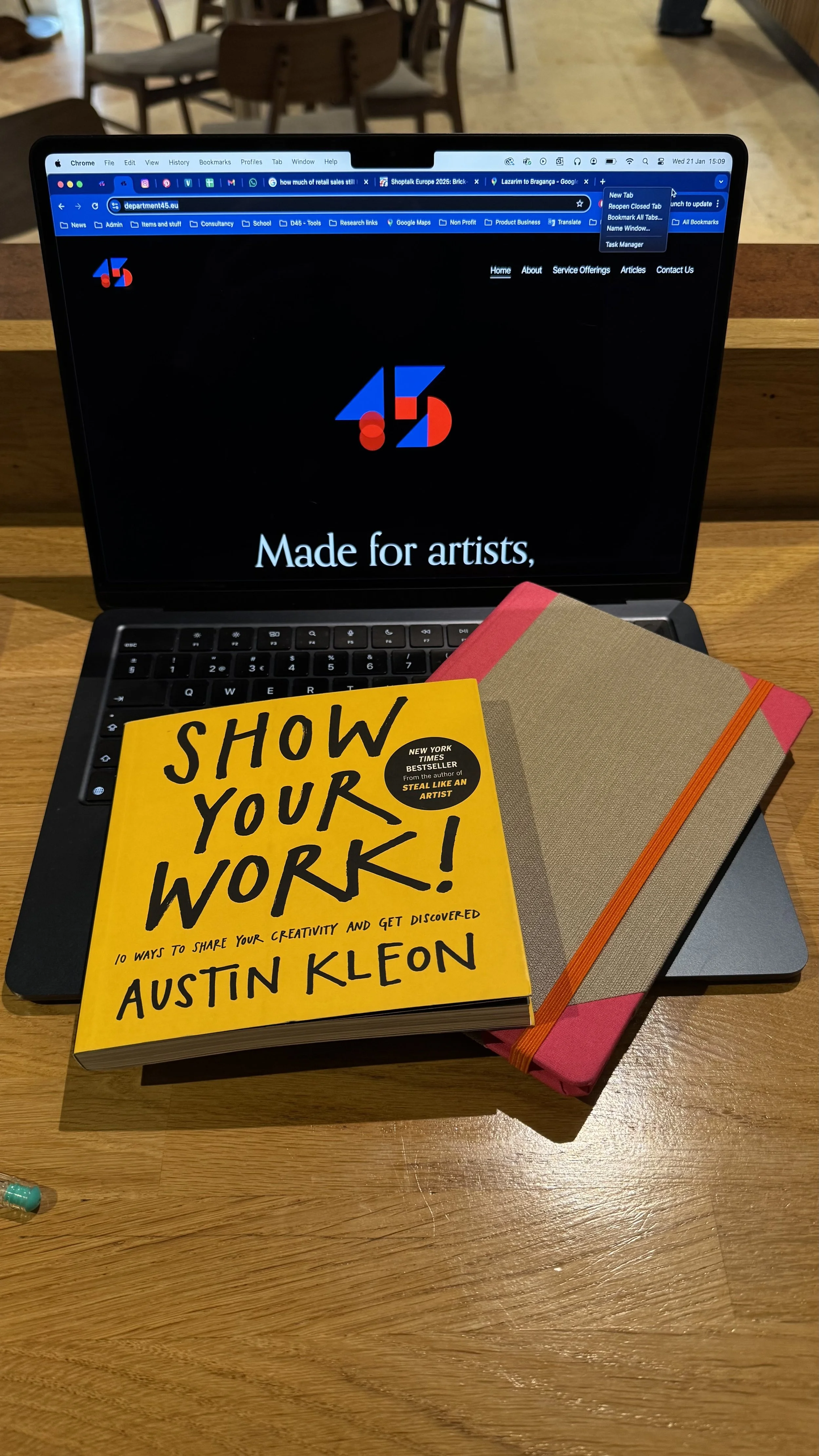 Show your work by Austin Kleon - Book Review