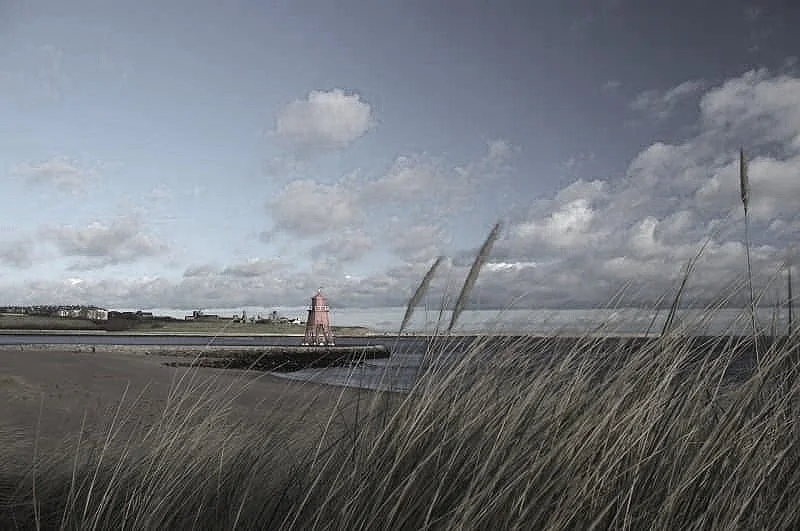 South tynesides beaches, highlighting areas covered by NE Sweeps chimney sweeping services
