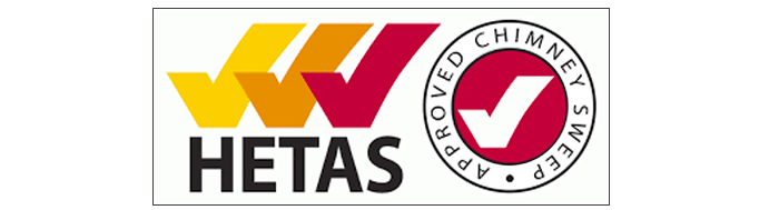 HETAS approved sweep logo