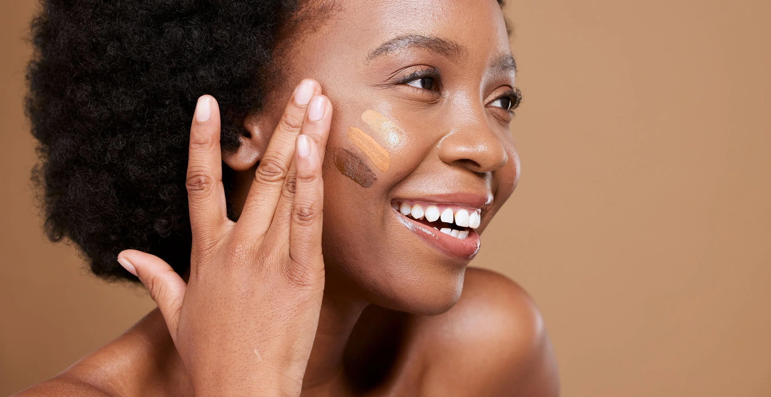 Swatch Placement on Deep Skin Tones