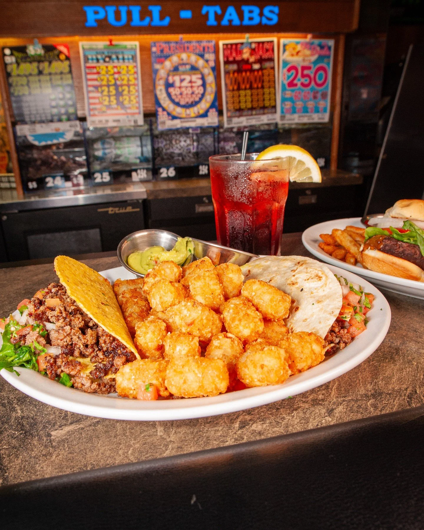 Catch the big Seahawks game with us this Saturday and score big with our Game Day Specials!⁠
⁠
🌮 Half-Time Tacos⁠
During half time, choose from two hard or soft tacos with your choice of beef or chicken, topped with Pico, sour cream, and guacamole, 