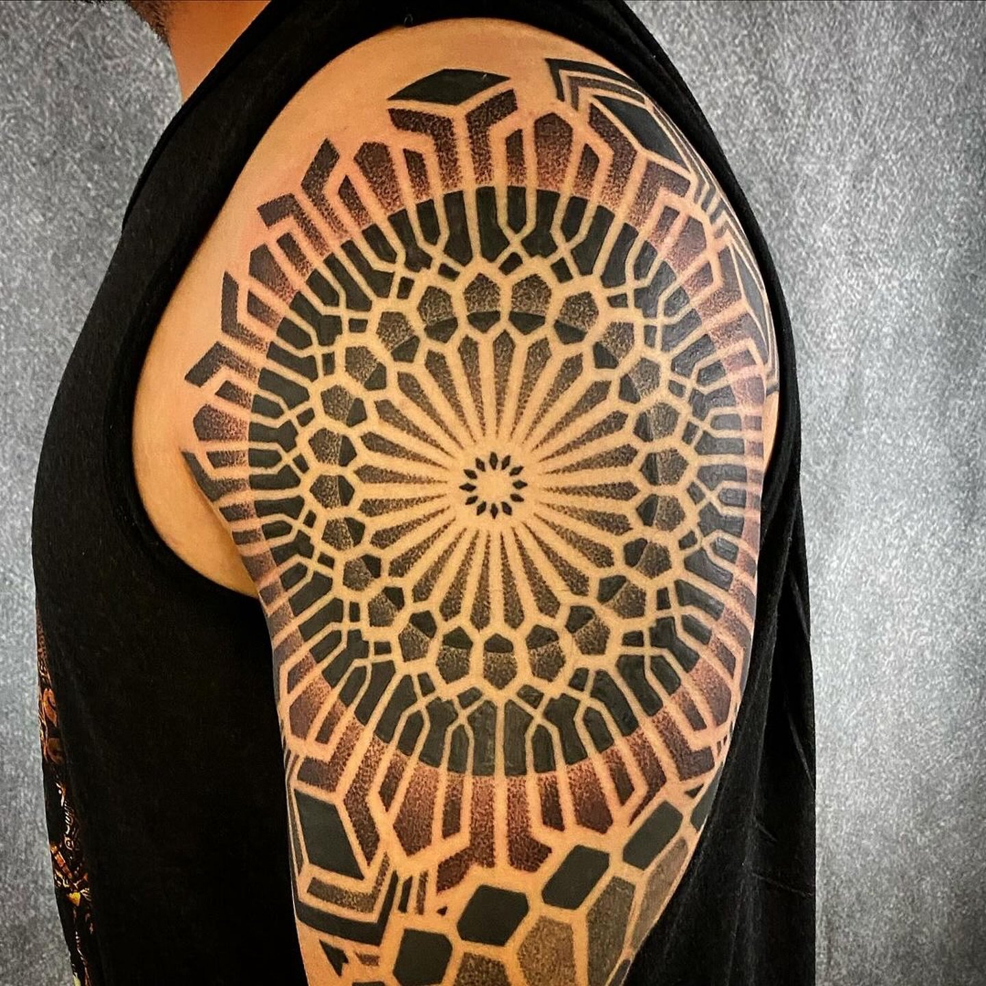 🖤 **GEOMETRIC TATTOO DESIGN: A Symbol of Balance &amp; Stoicism** 🖤

Geometric tattoos are more than just visually stunning&mdash;they embody harmony, precision, and balance. The clean, repetitive lines and shapes reflect a deeper connection to nat