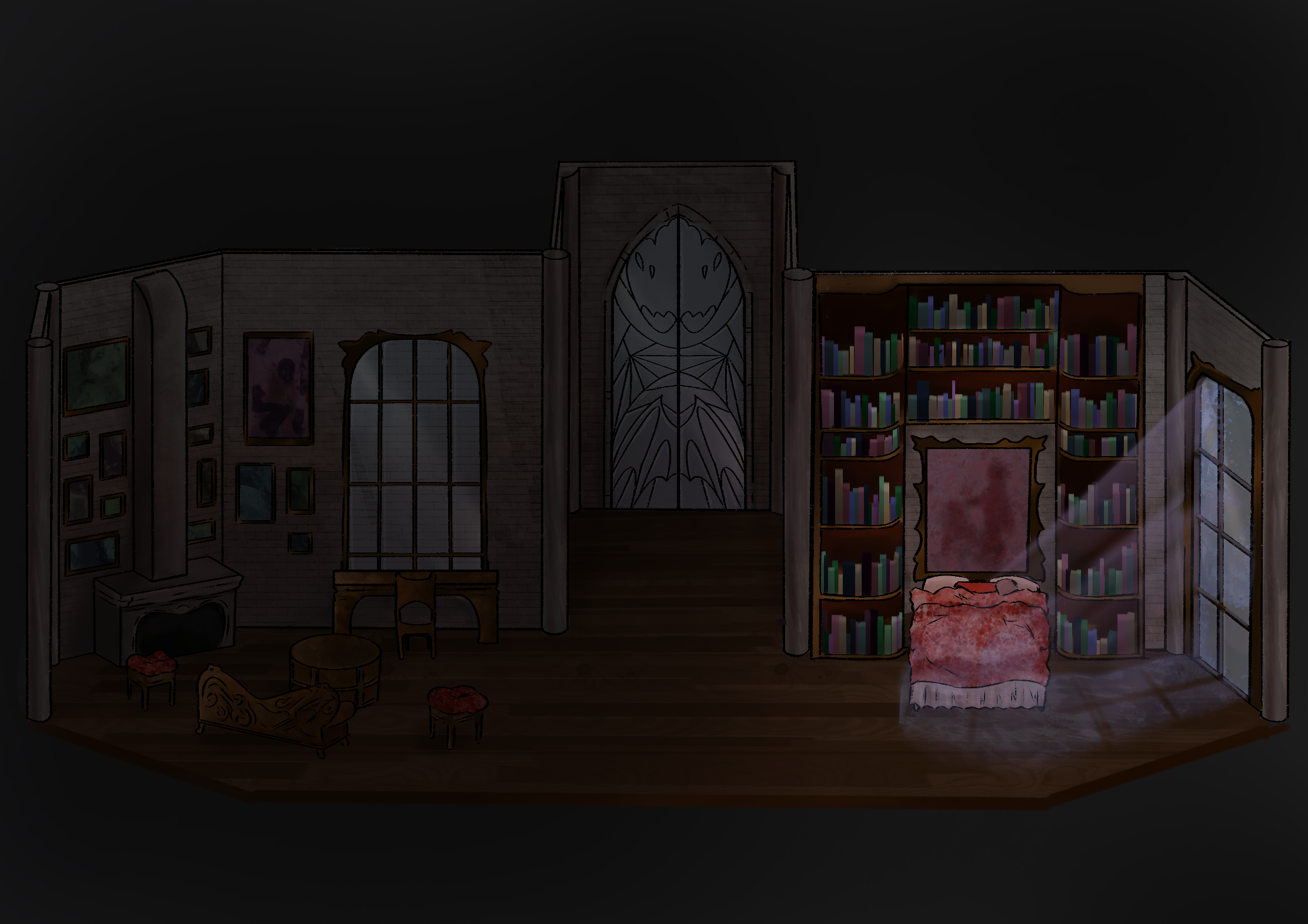 Lucy's Room Rendering