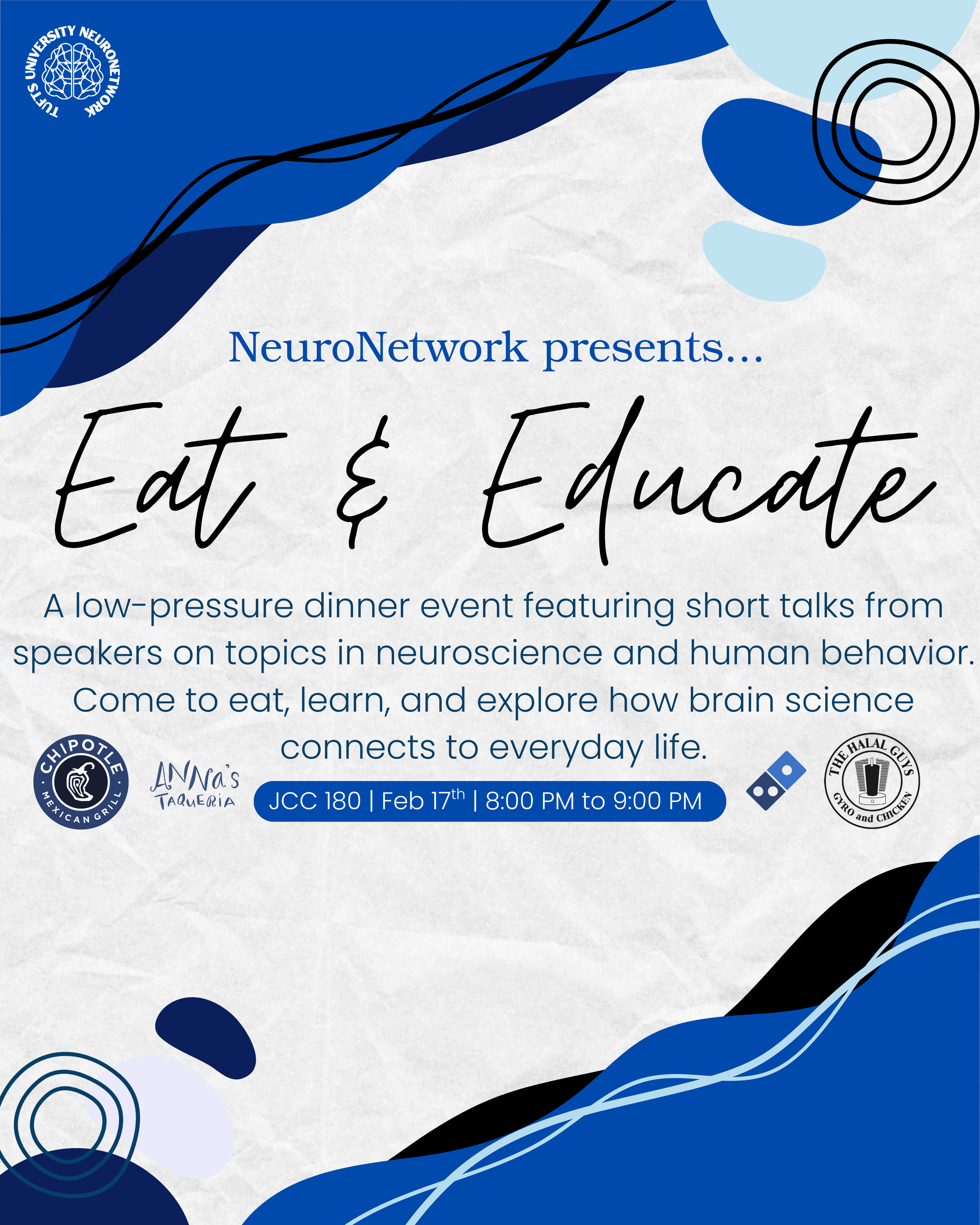 Eat &amp; Educate: Guest Speaker Series