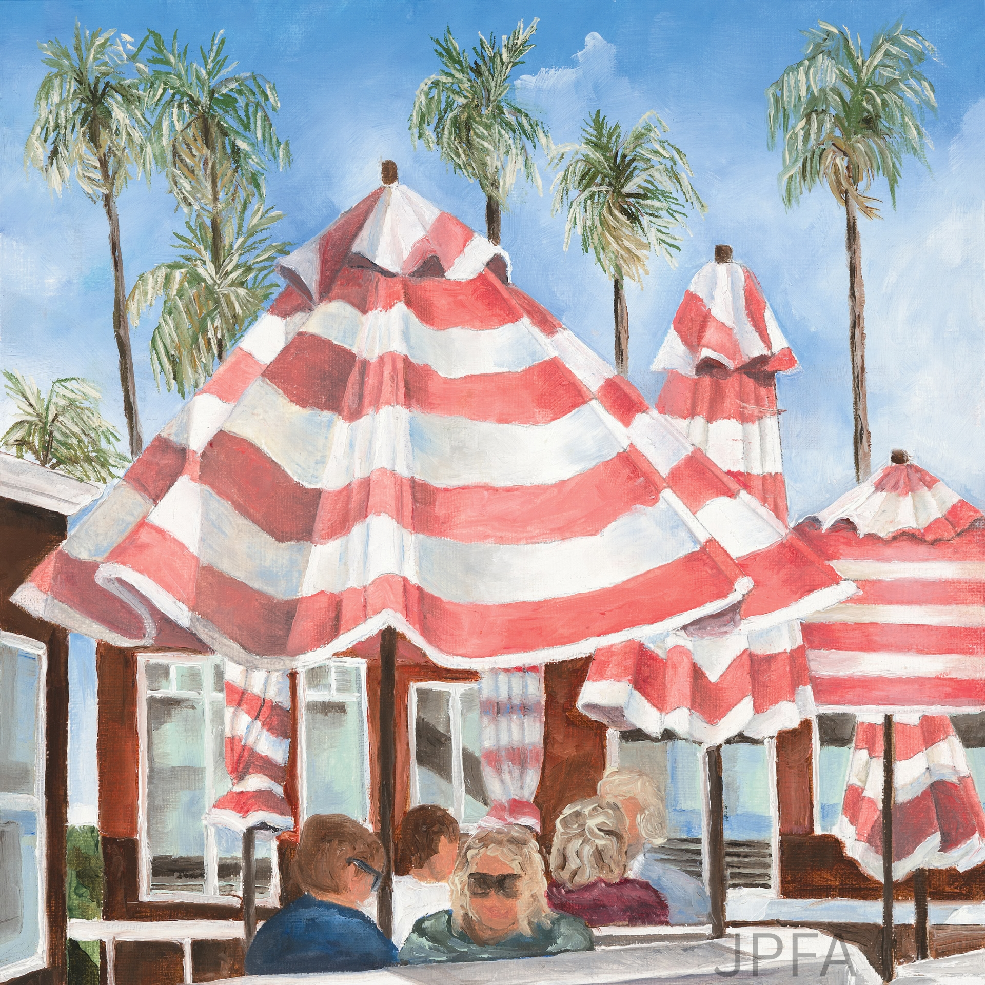 Lunch at La Jolla Cove