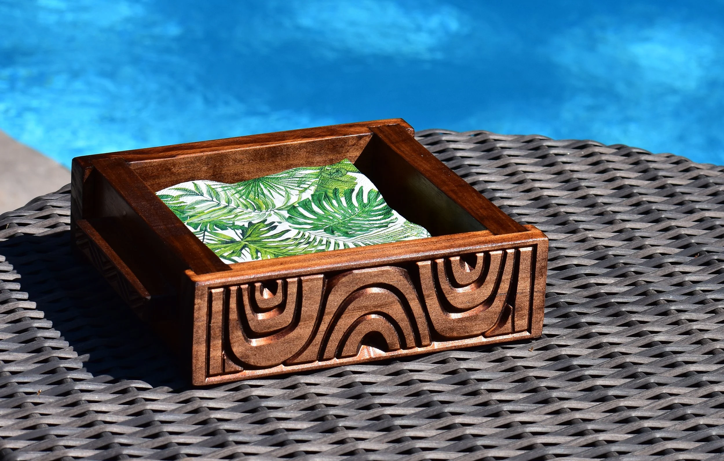 Tiki Napkin Tray