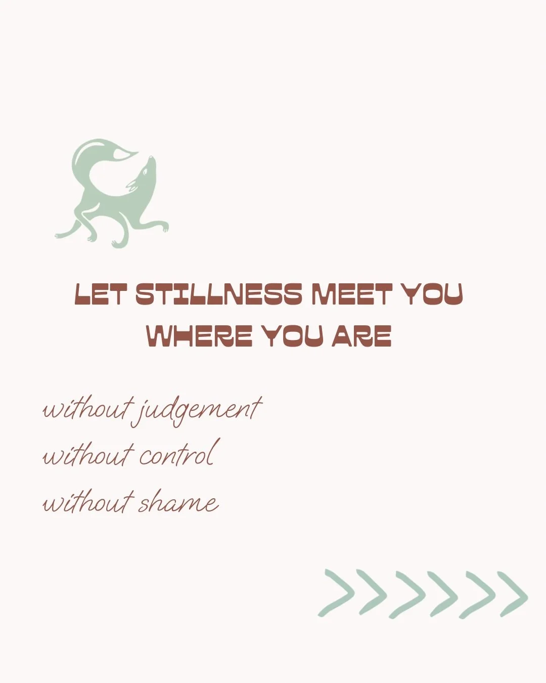 Stillness.
A word that many busy, high-achieving, always-in-motion individuals find resistance with.

Yet, if you look at the most resilient people&mdash;the ones who grow steadily, move through life with ease, and radiate presence&mdash;you&rsquo;ll