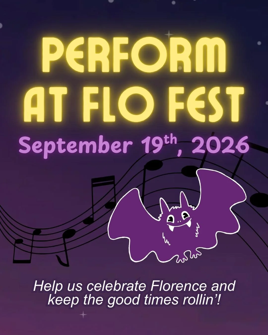 Flo Fest 2026 Performer Application
