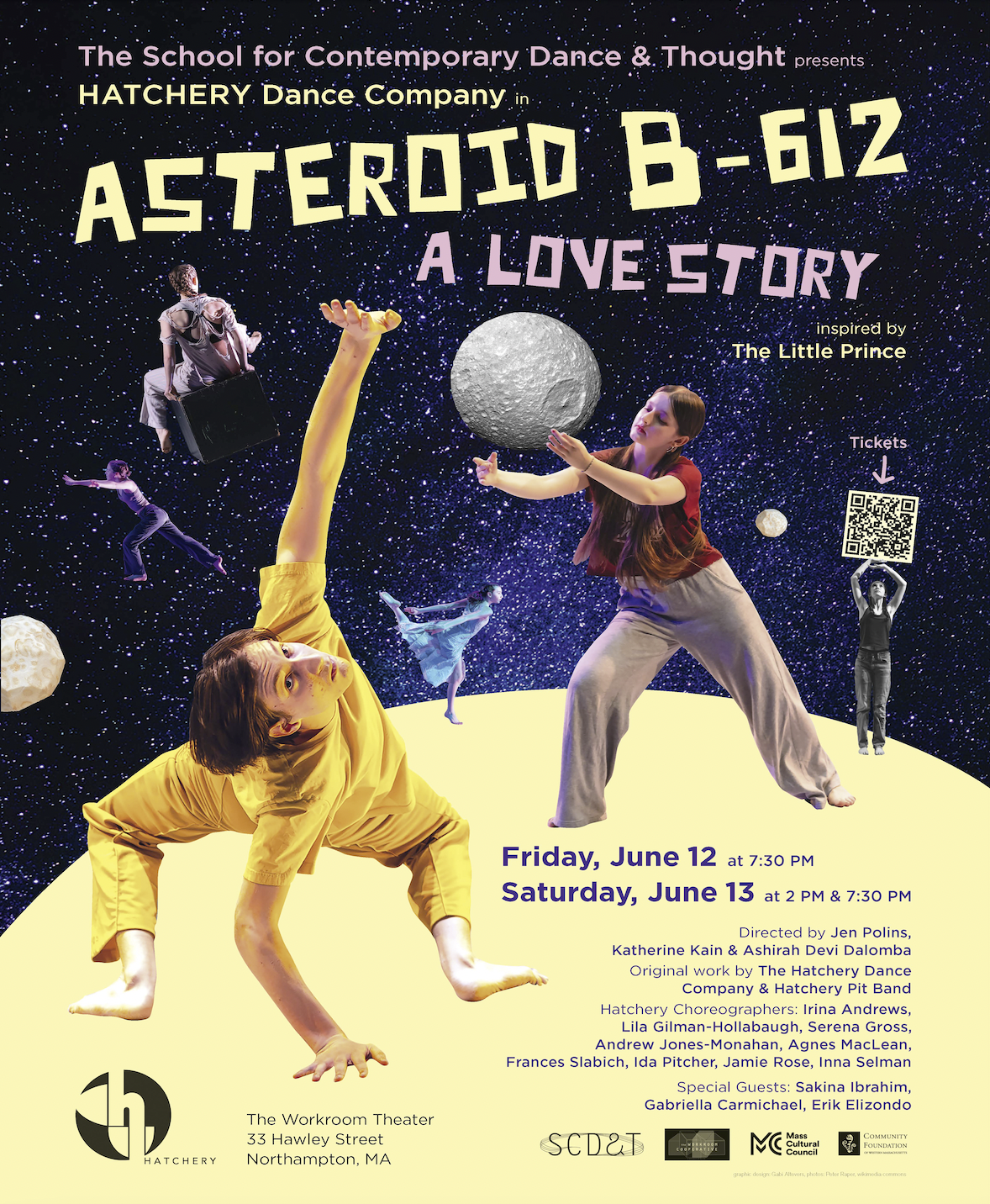 Support Performing Arts and Kids! Hatchery in Asteroid B-612: A Love Story