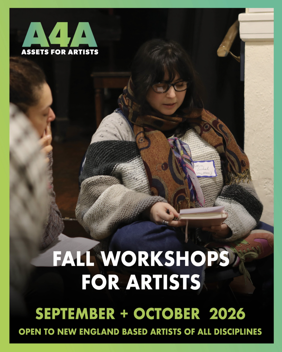 Assets for Artists' September + October Virtual Workshops for Artists