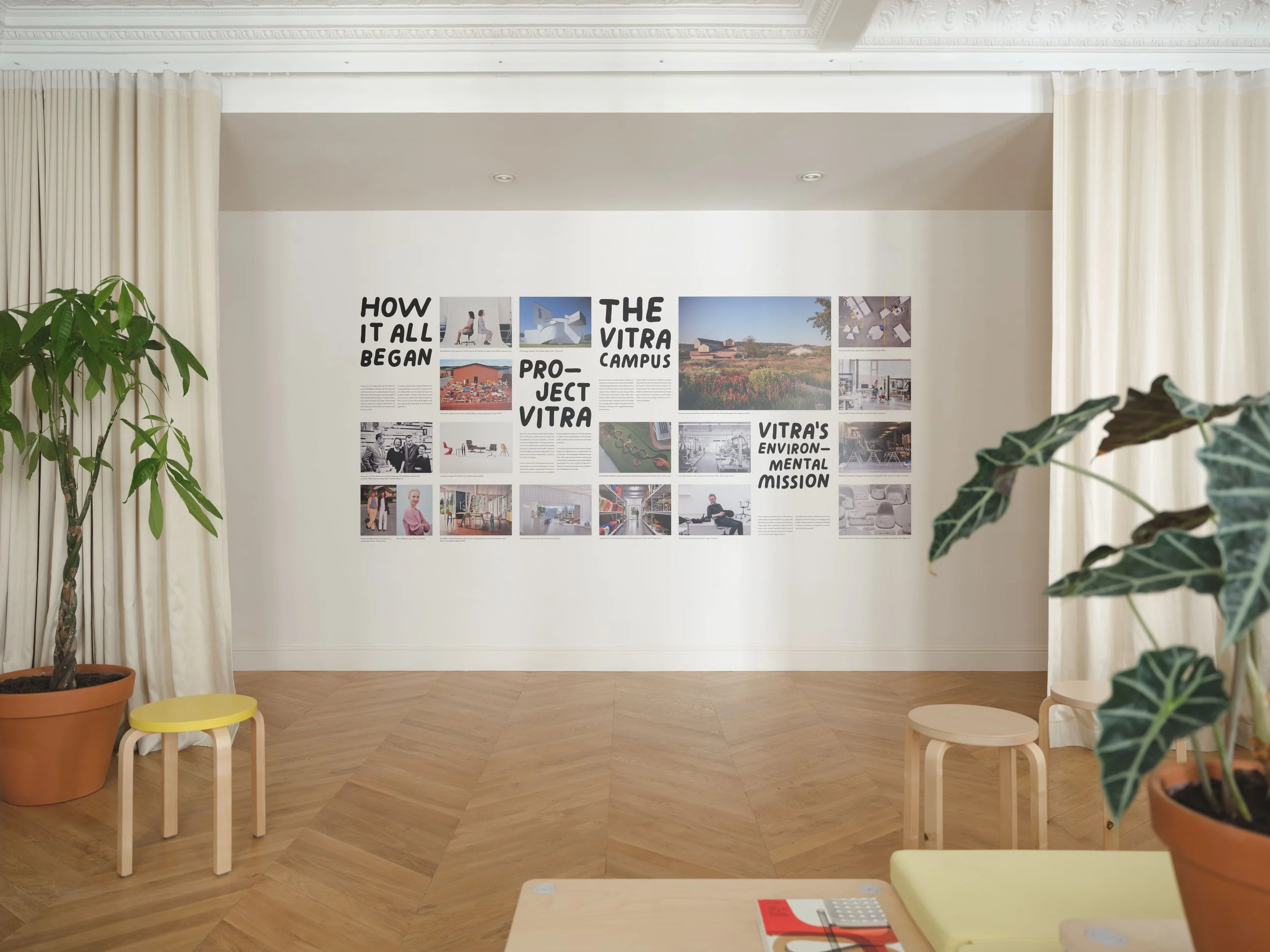 Showroom Vitra Paris Opéra après sa rénovation en 2026 : 850 m² repensés avec Camille Platevoet