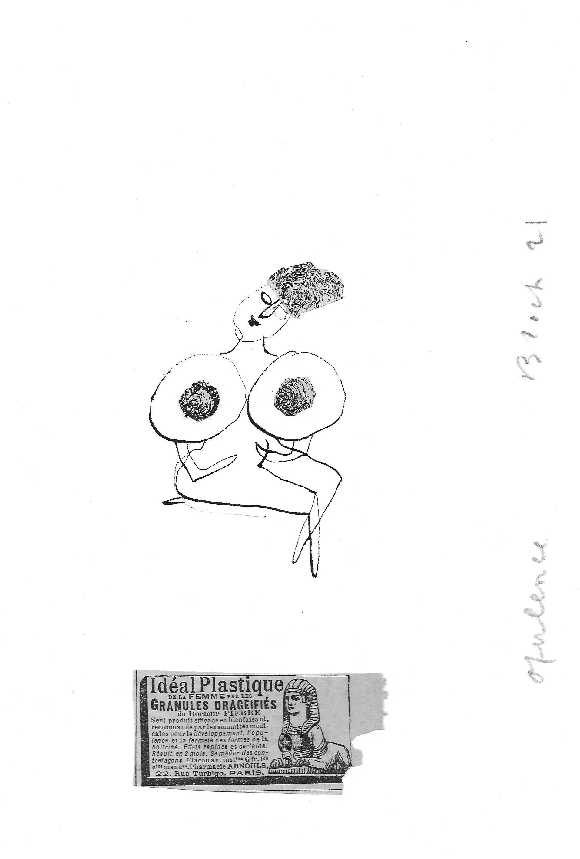 "Opulence"
Original collage on paper