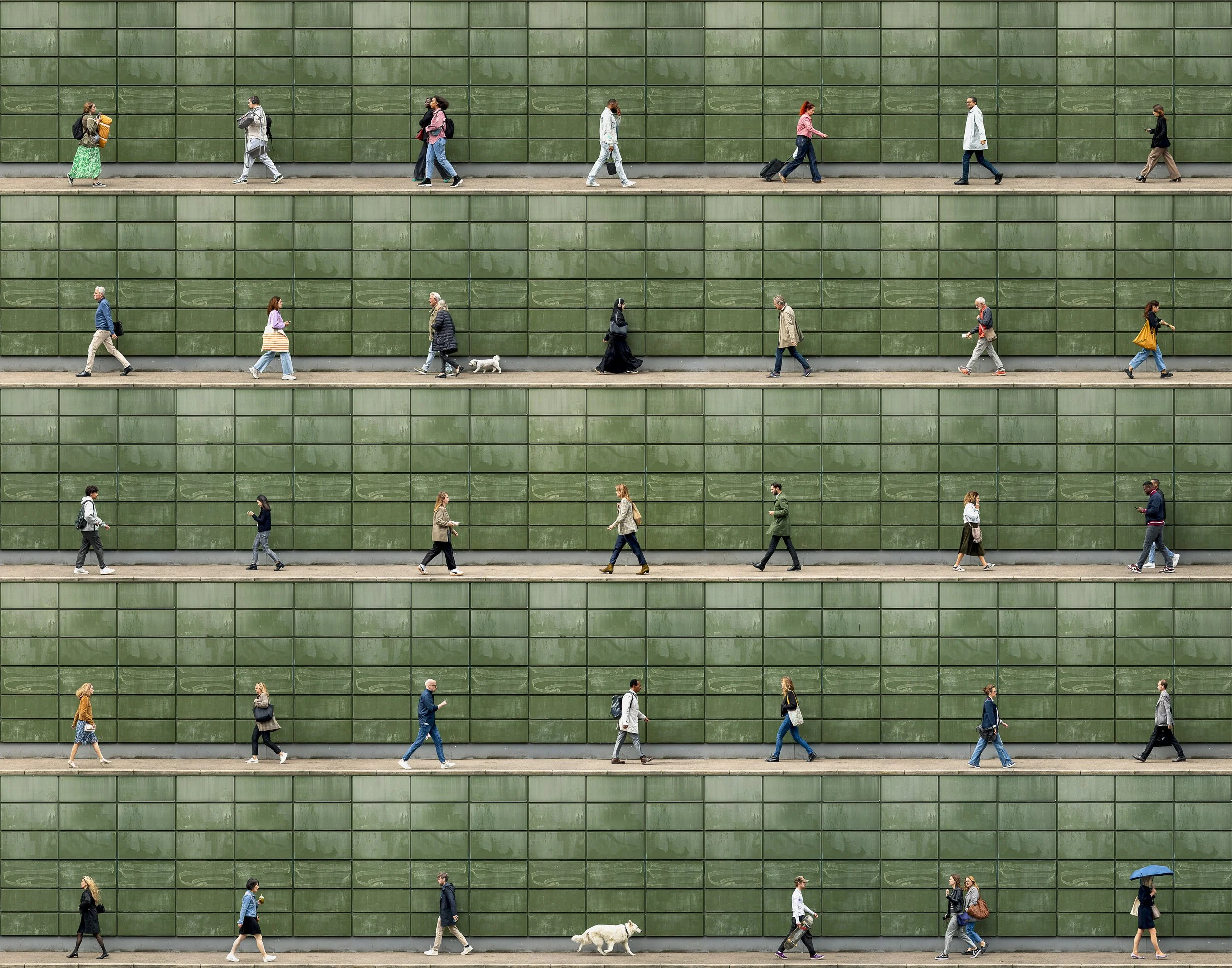 "Time Lapse, Avenue de France, Paris " (2025)