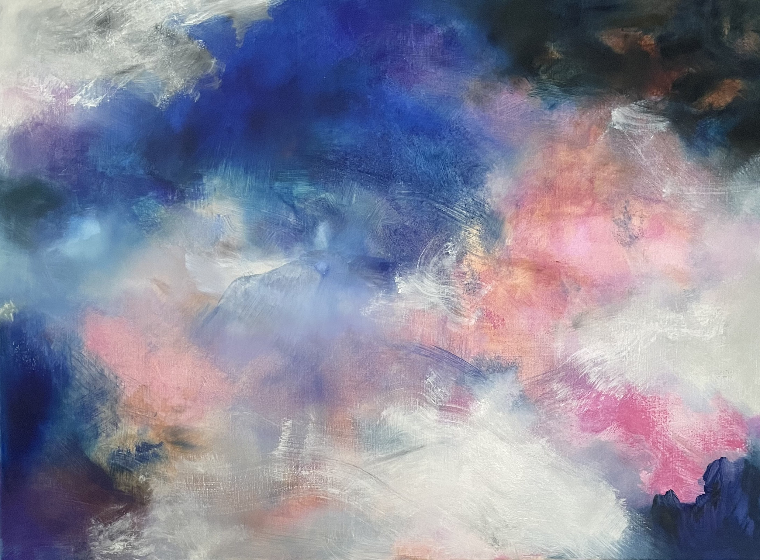 "La balade du Mont Vénus", 2024
Huile et pastel sec sur toile de lin
60 x 81 cm
Parfum Venus Erotica - Ex. 2/6