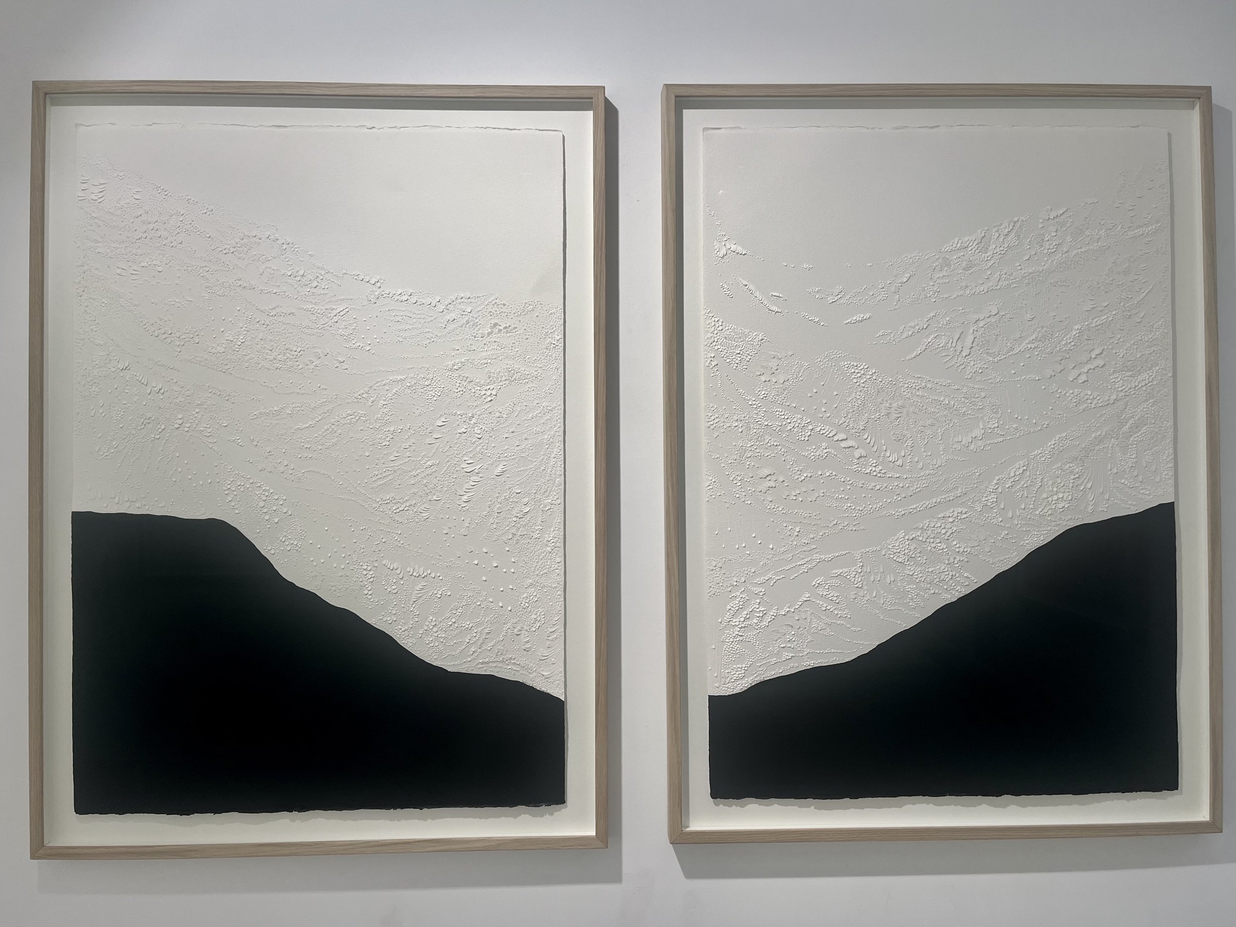 PRESENCE I & II,  diptych