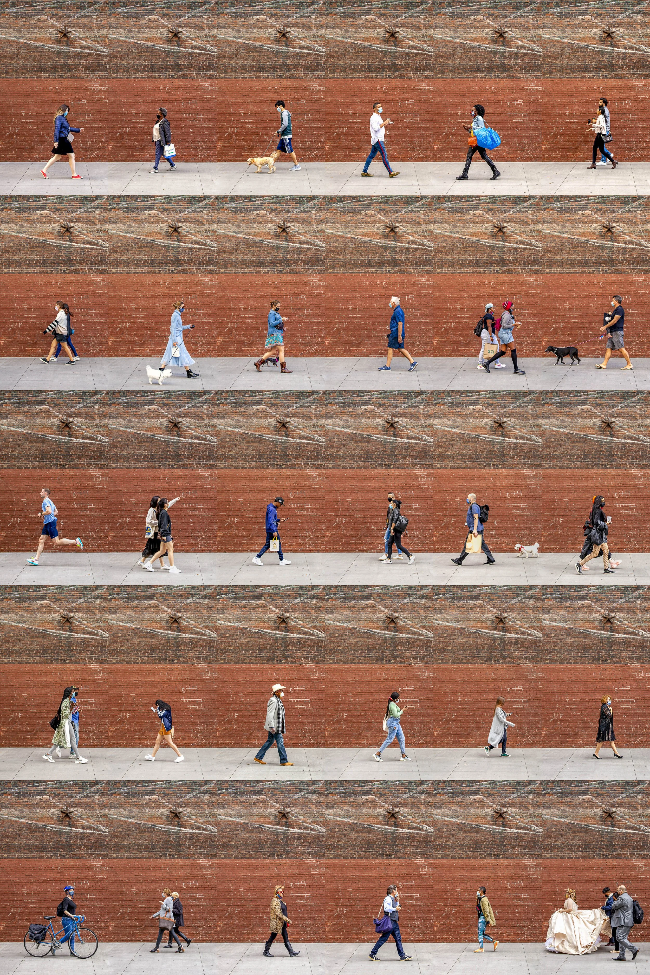 "Time Lapse. Dumbo, Brooklyn, NYC" (2020)