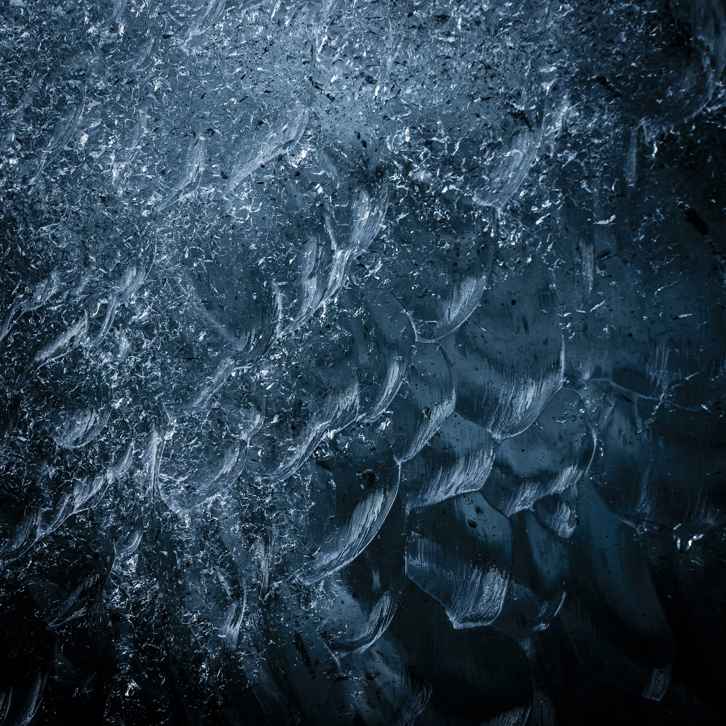 "Ice cells" / "Alvéoles de glace"
33 x 33 cm, Edition of  1 + 1 AP
75 x 75 cm, Edition of 10 + 2 AP