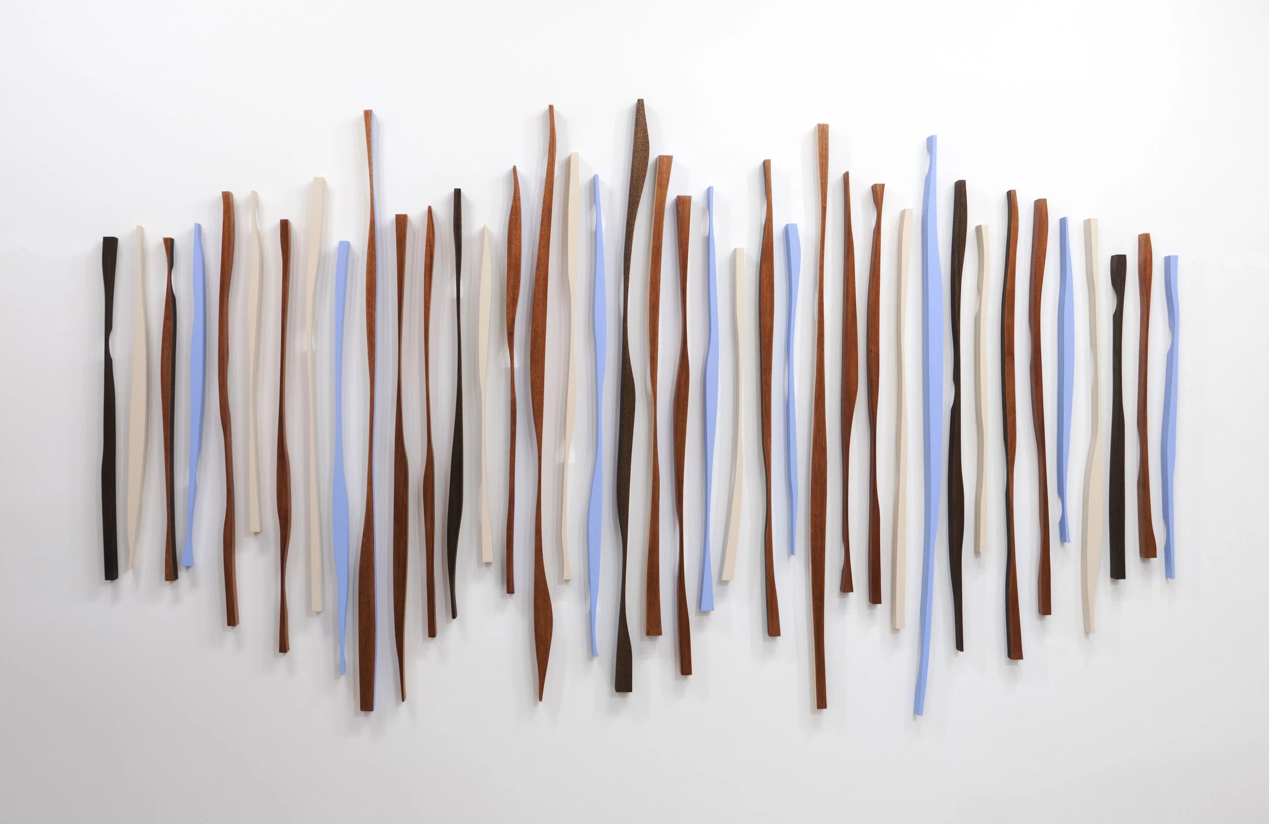 ORIGINES OCEAN KEY ON ME, 2022
Mahogany / Acajou, 66 x 117" / 167 x 297 cm